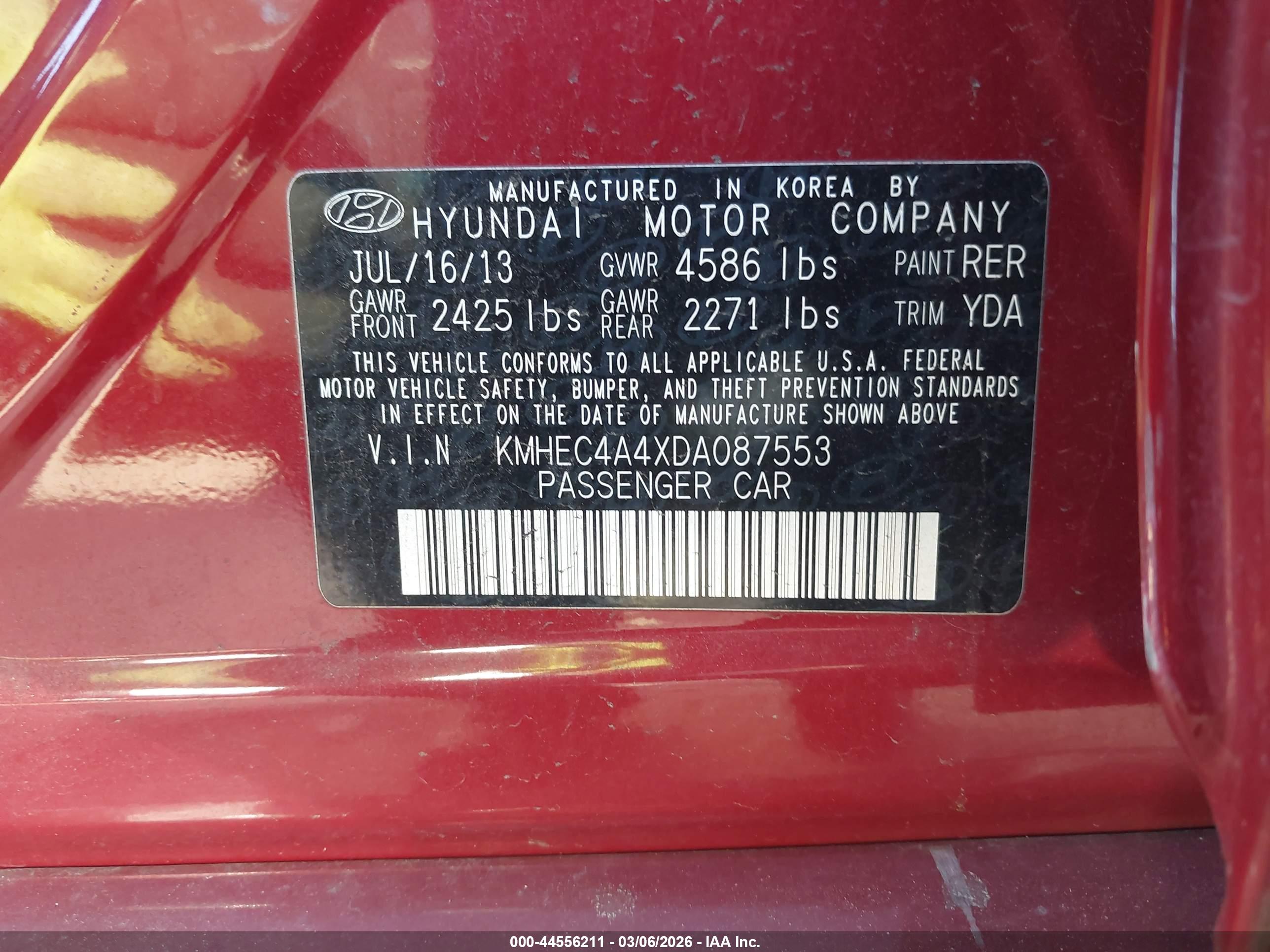 HYUNDAI SONATA image 9