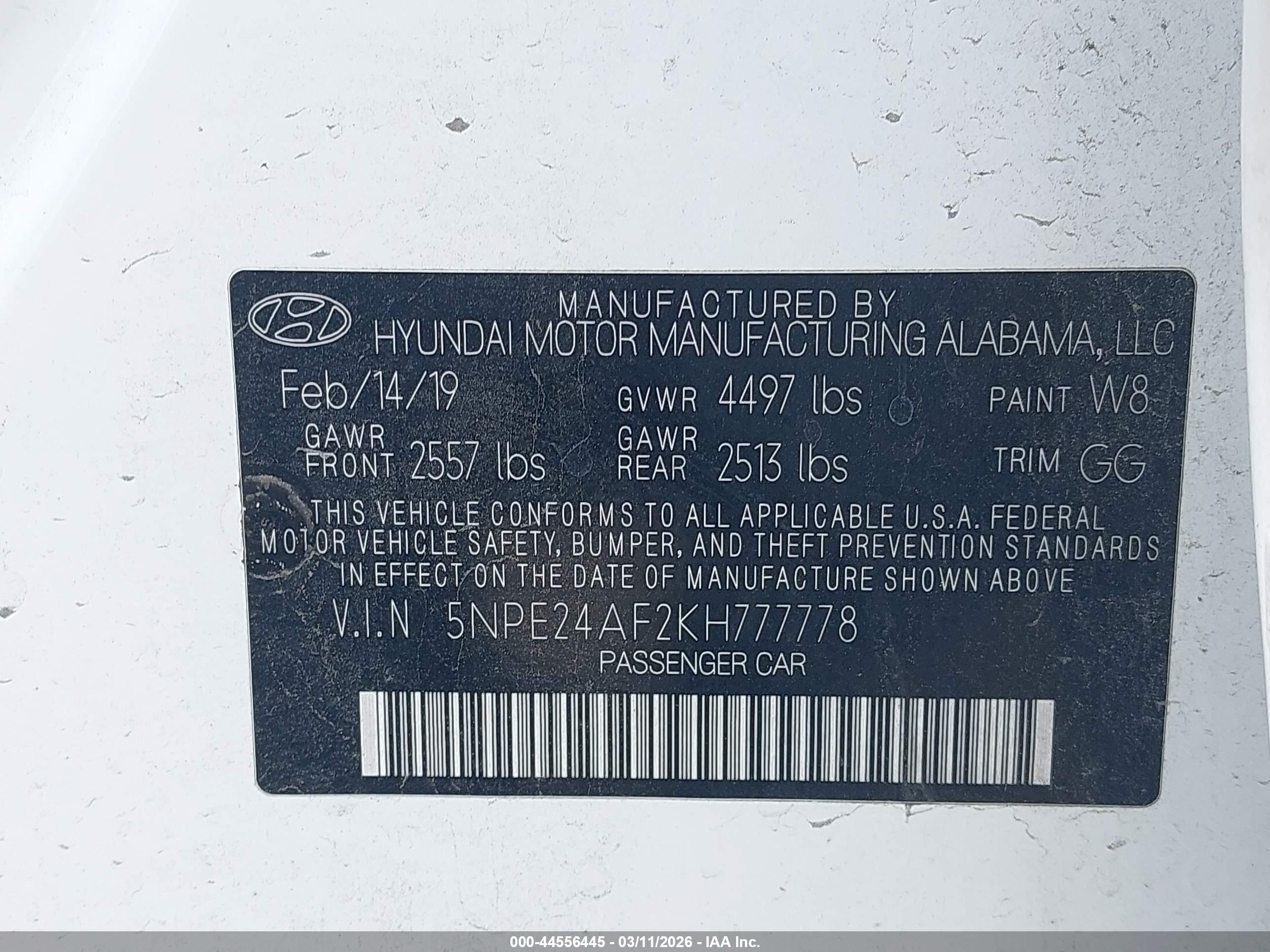 HYUNDAI SONATA image 9