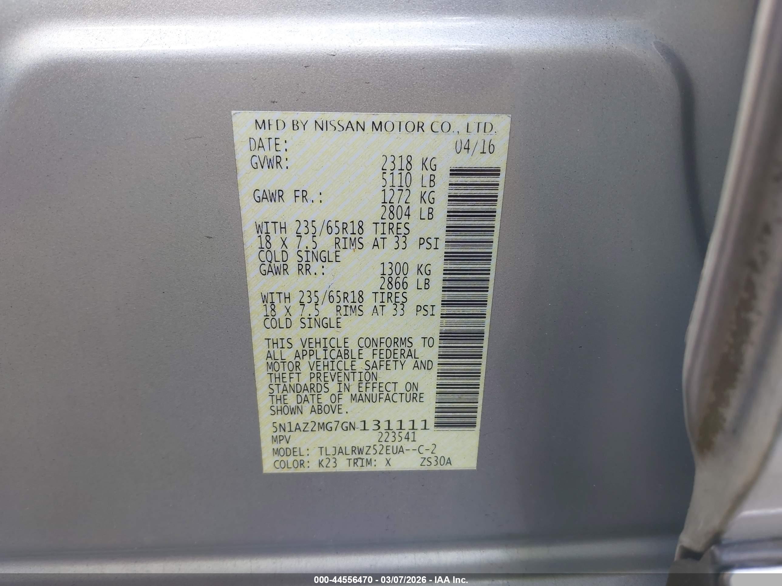 NISSAN MURANO image 9