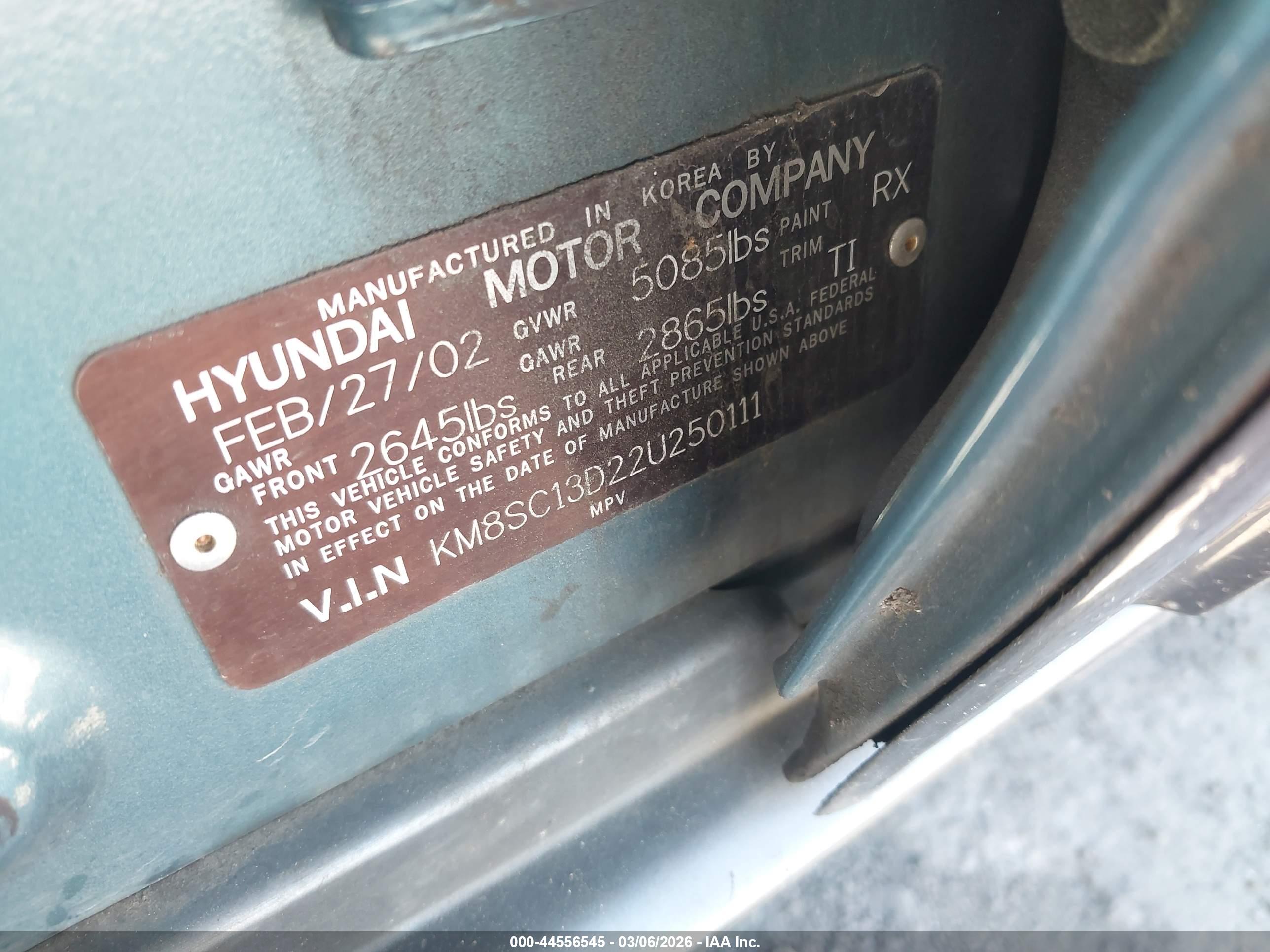 HYUNDAI SANTA image 9