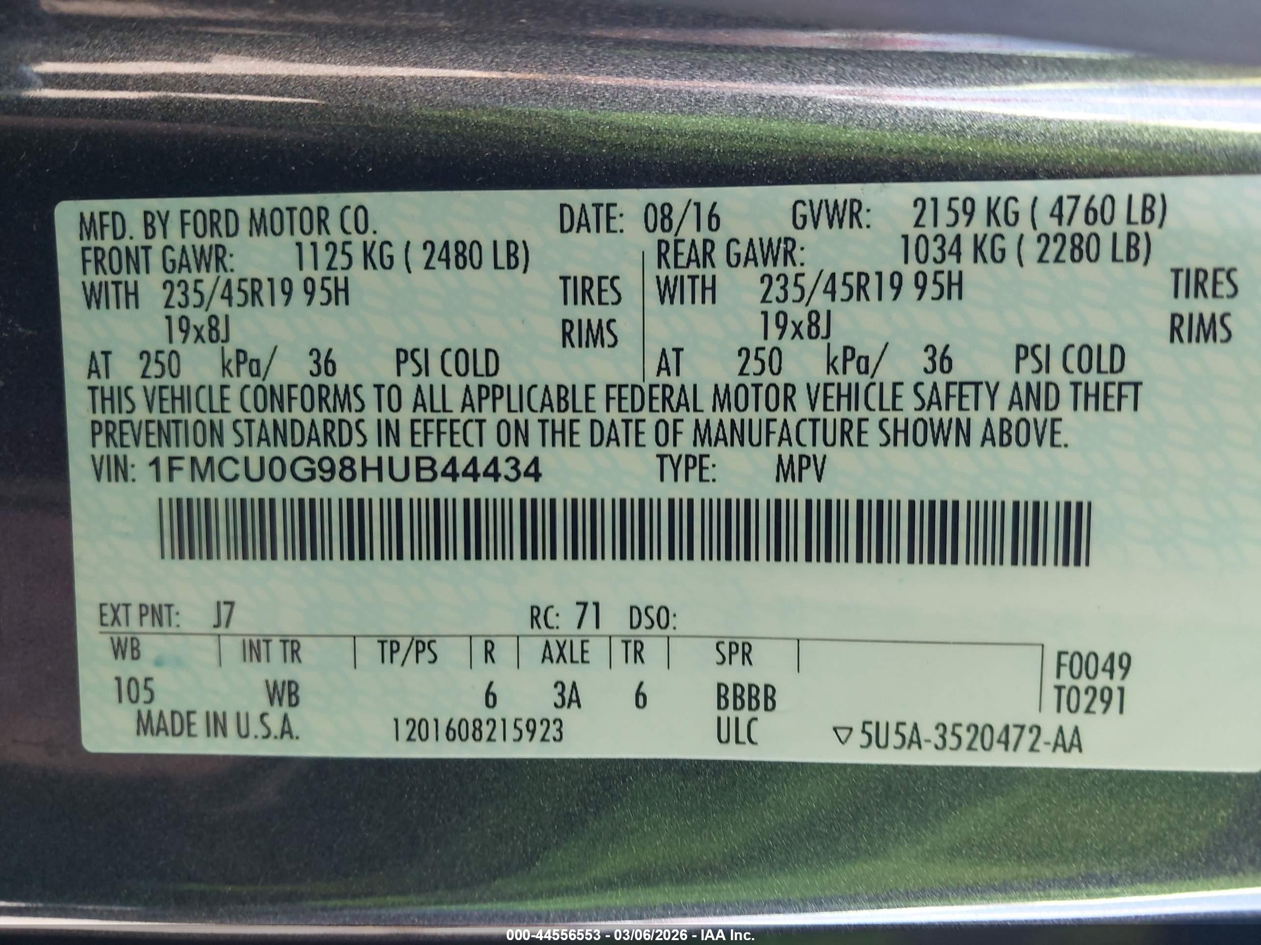 FORD ESCAPE image 9