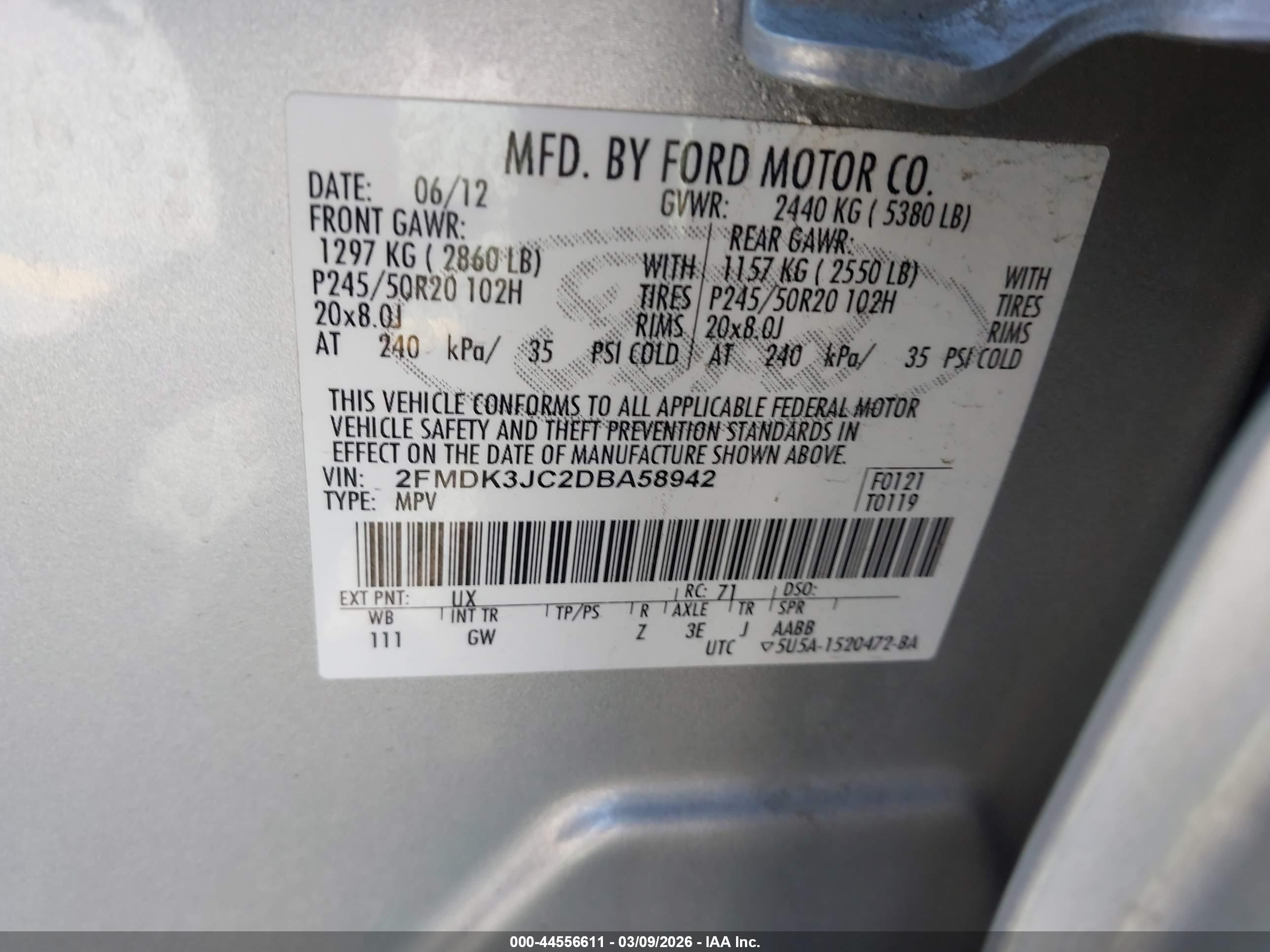 FORD EDGE image 9