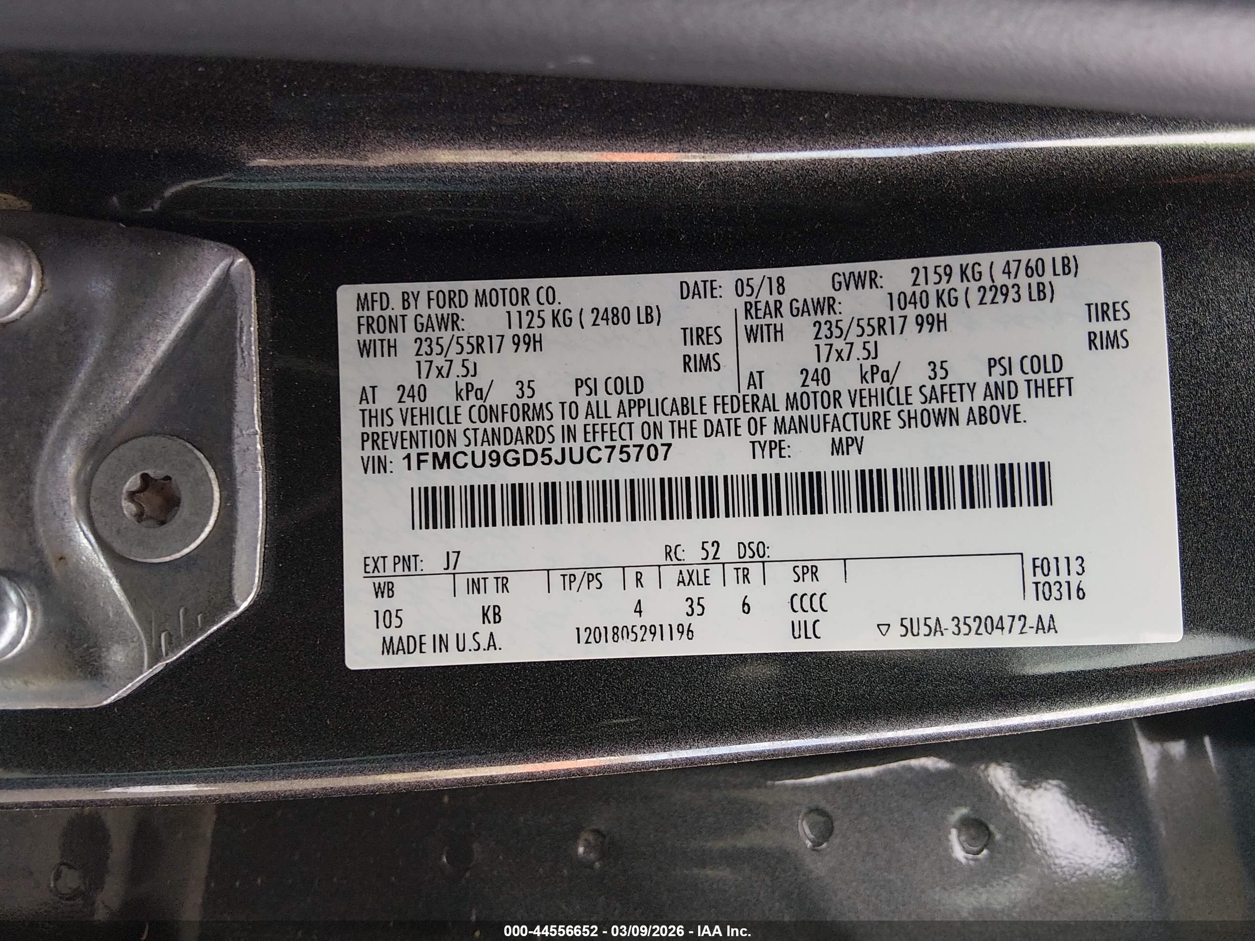 FORD ESCAPE image 9