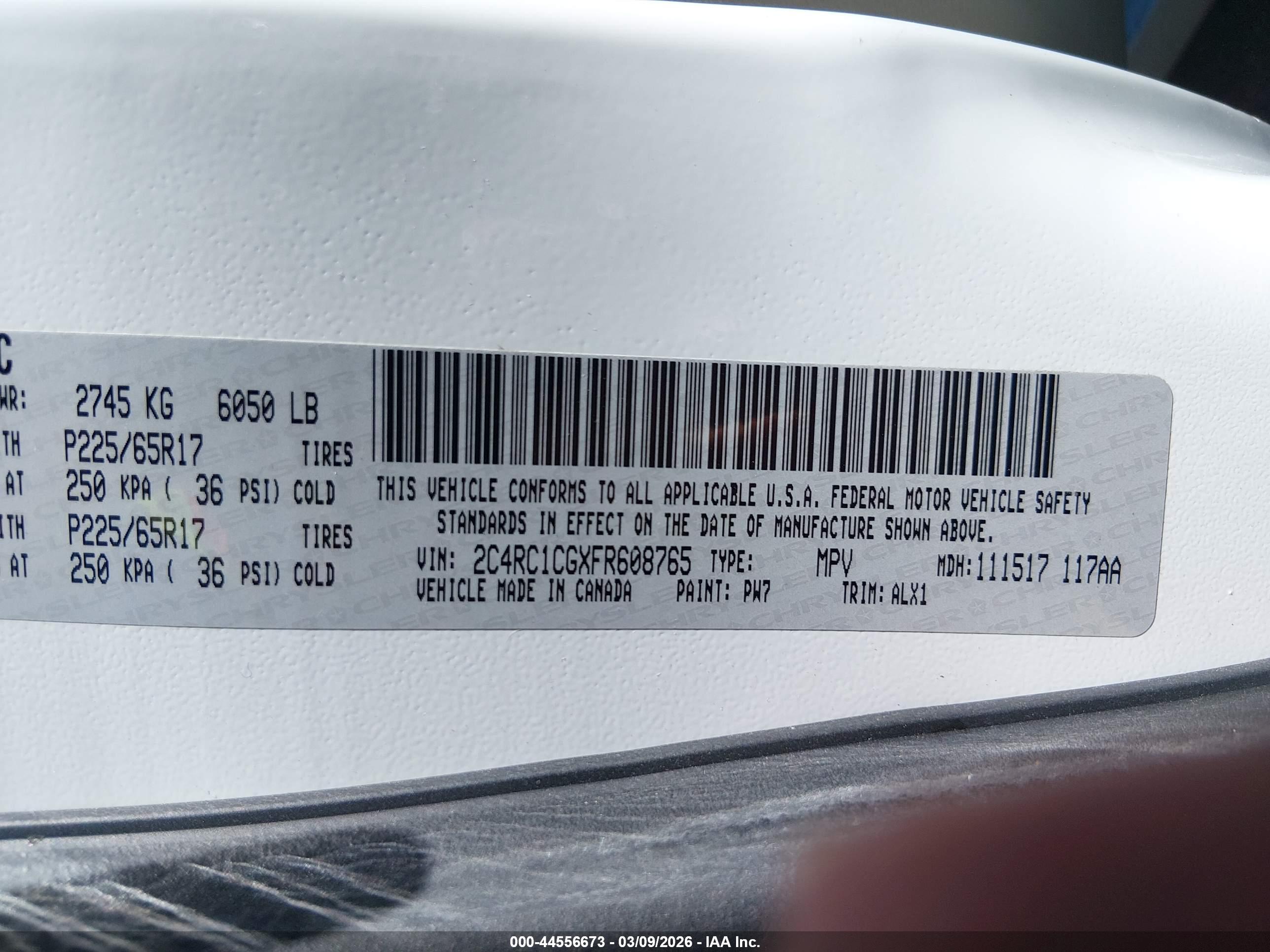 CHRYSLER TOWN image 9