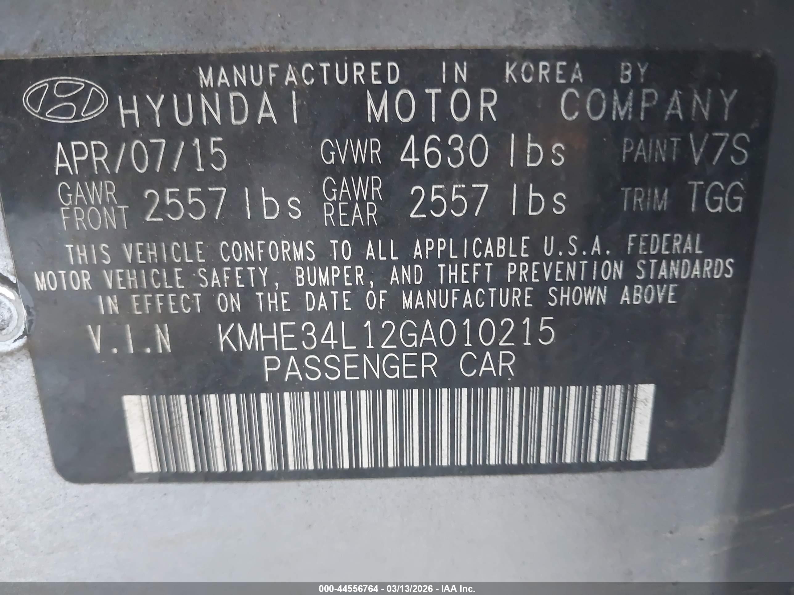 HYUNDAI SONATA image 9