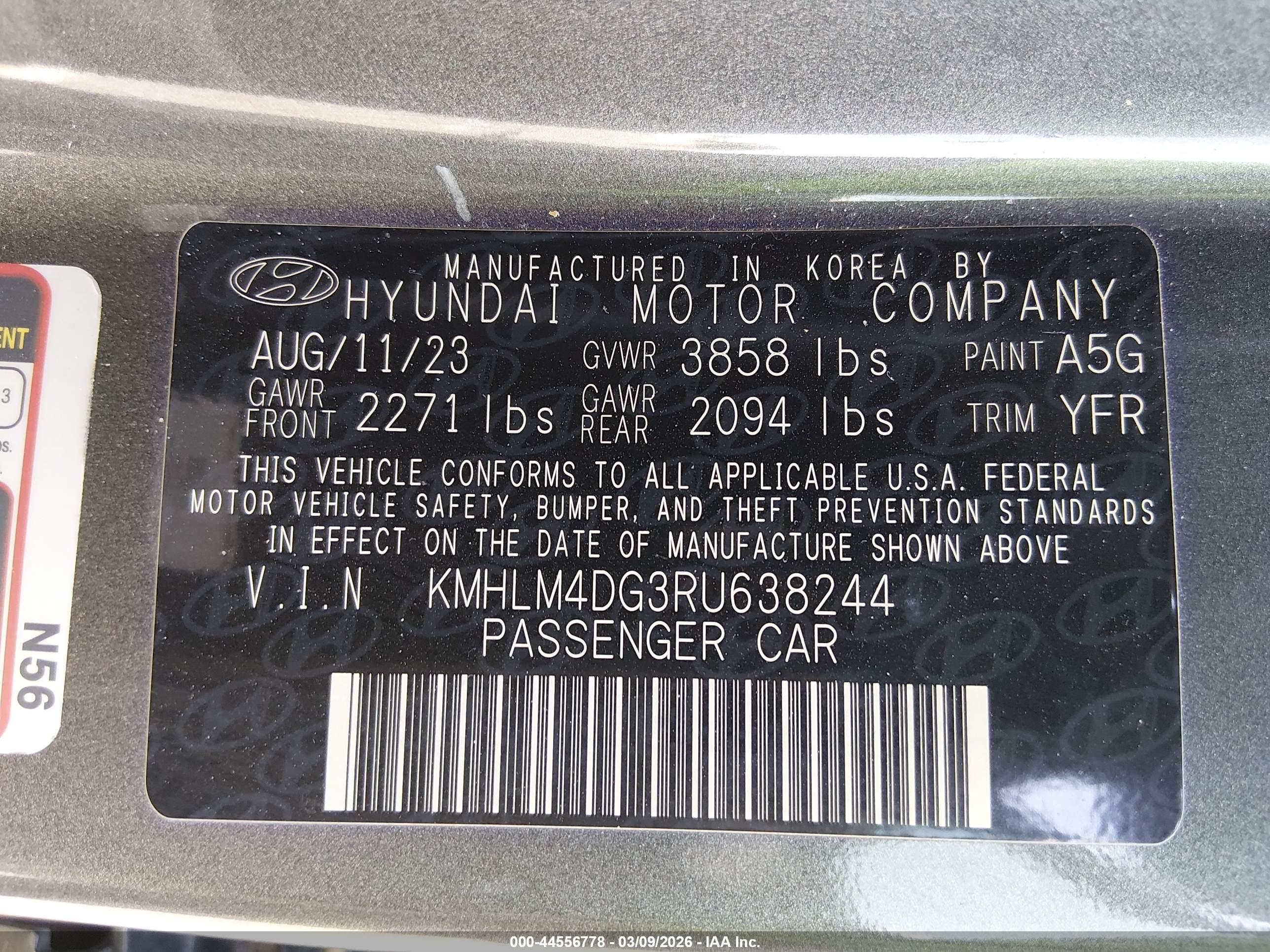 HYUNDAI ELANTRA image 9
