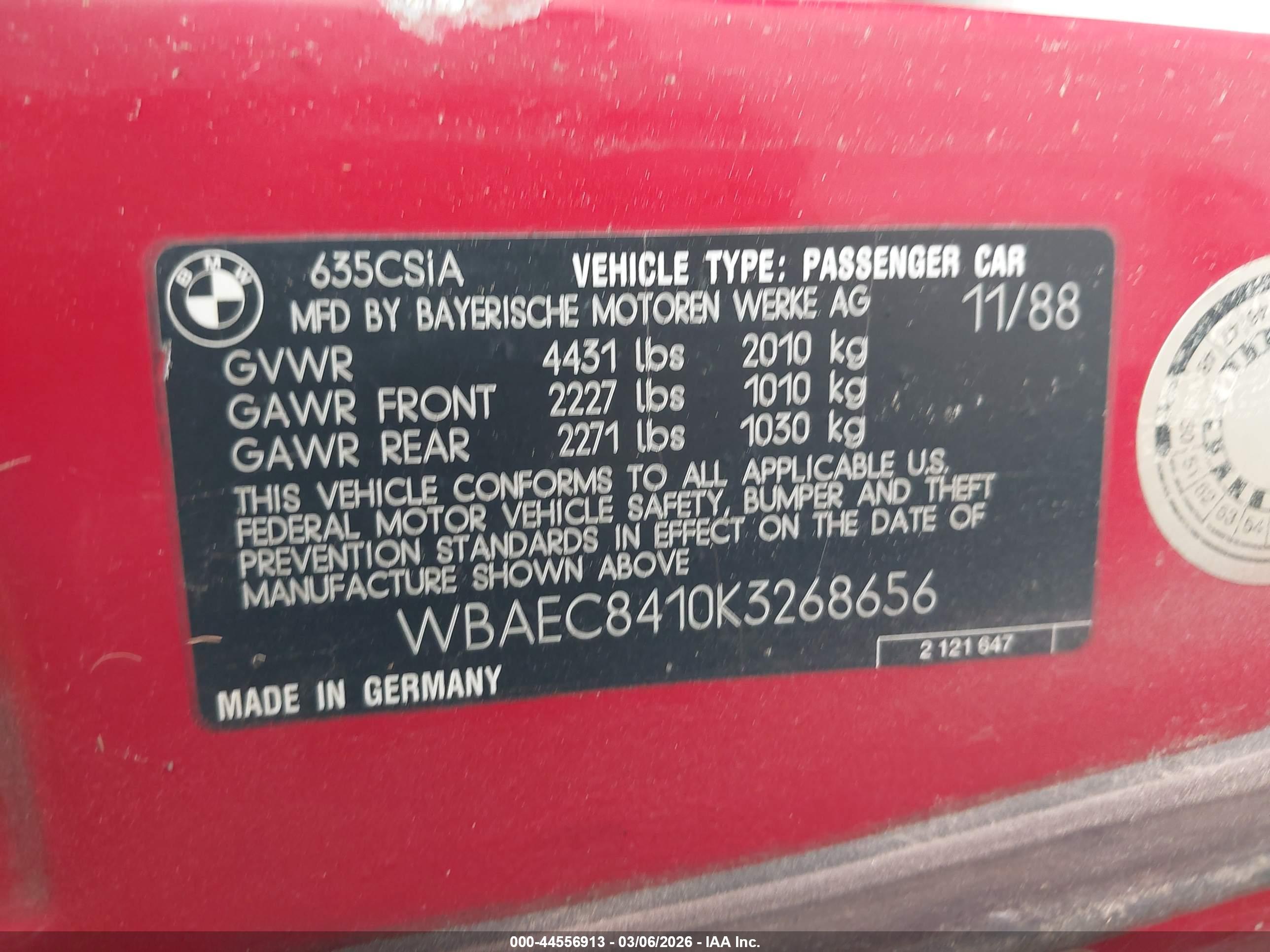 BMW 635 image 9