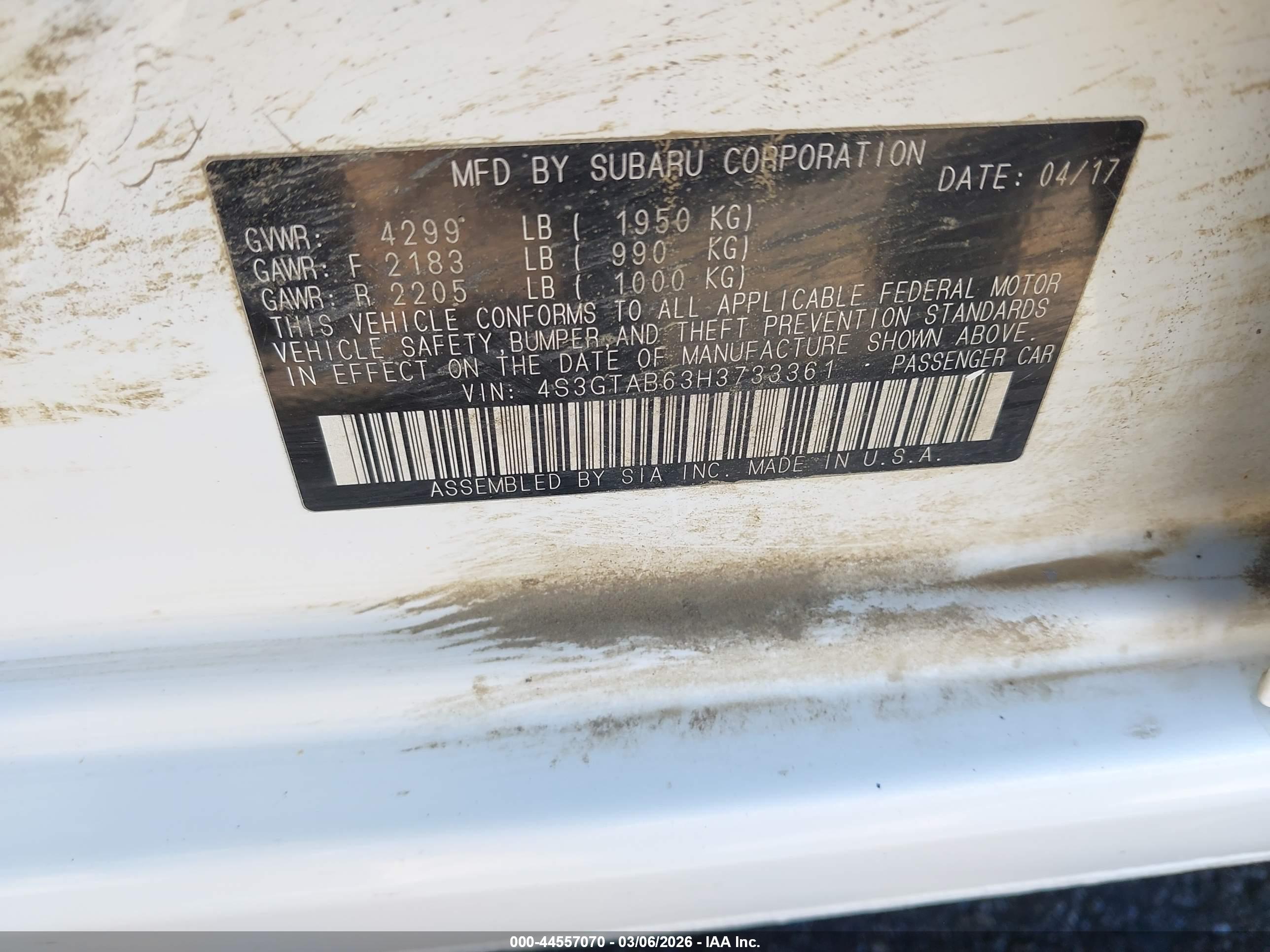 SUBARU IMPREZA image 9