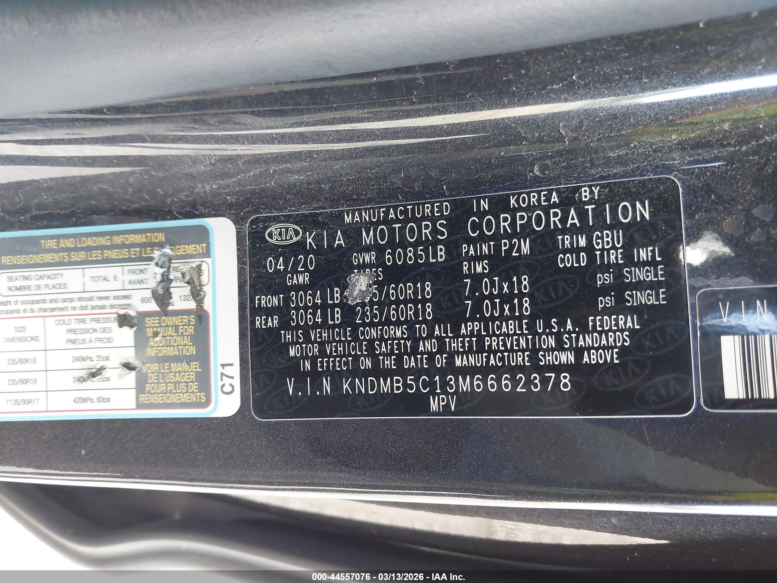 KIA SEDONA image 9
