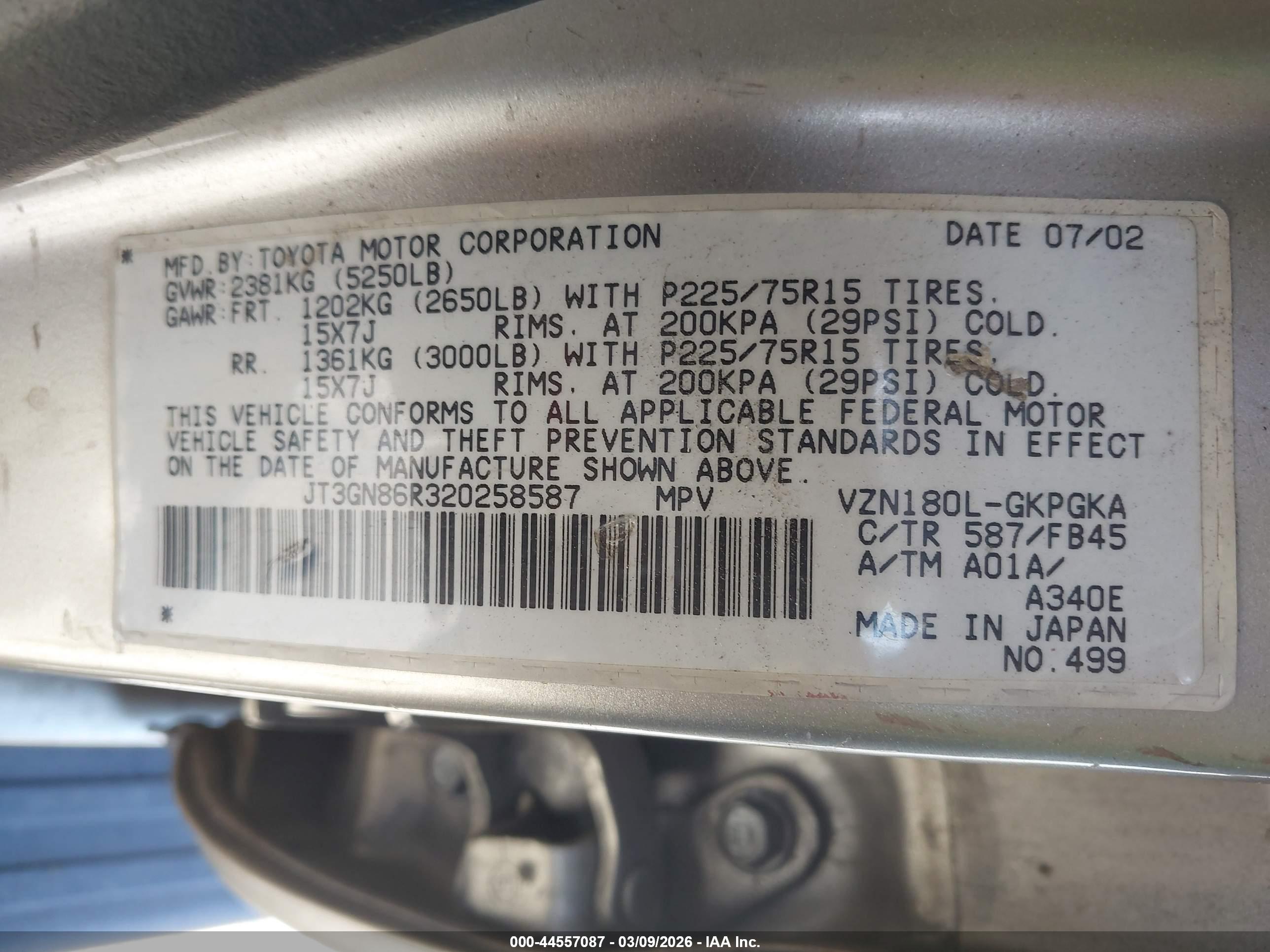 TOYOTA 4RUNNER image 9