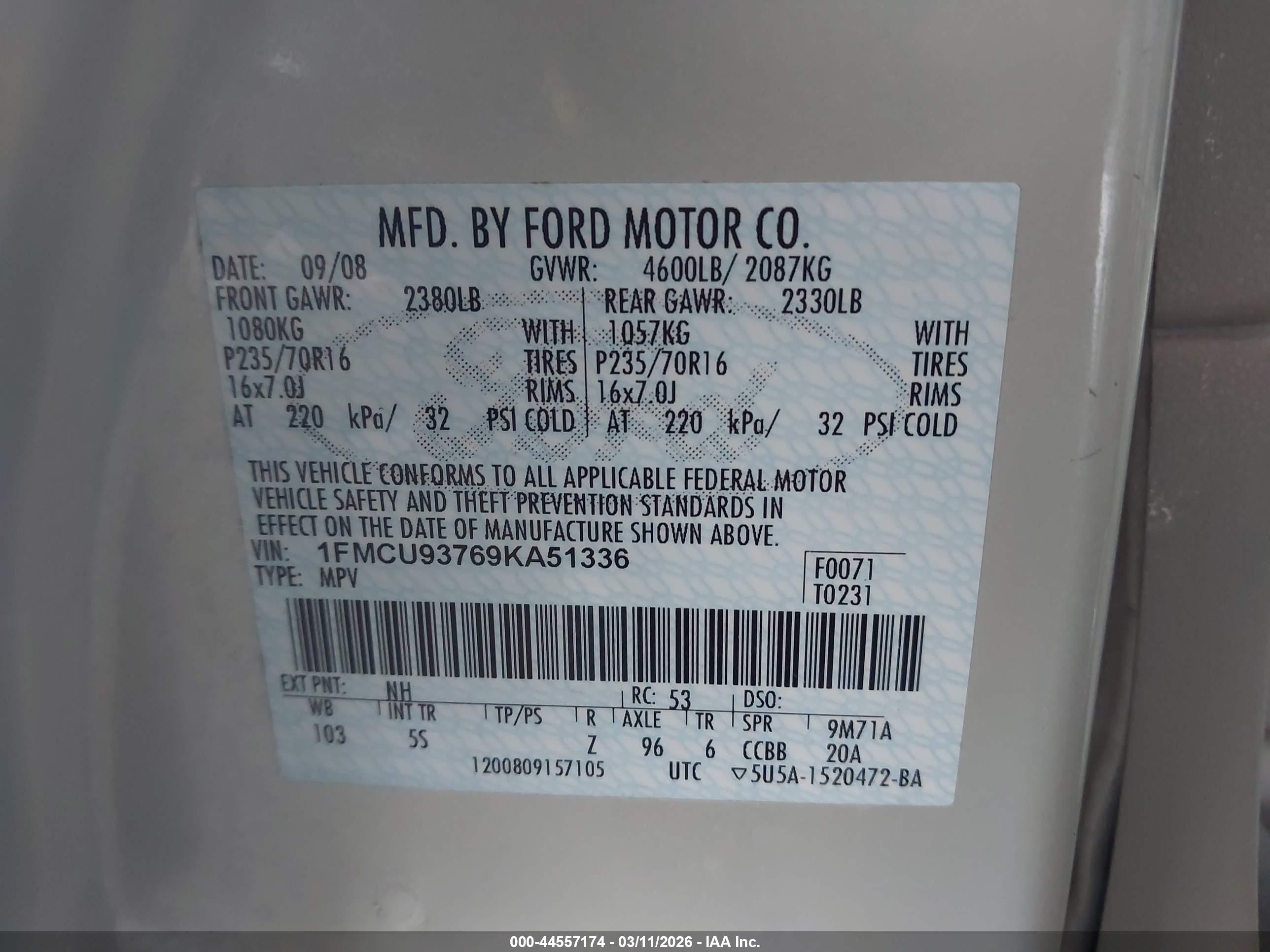 FORD ESCAPE image 9