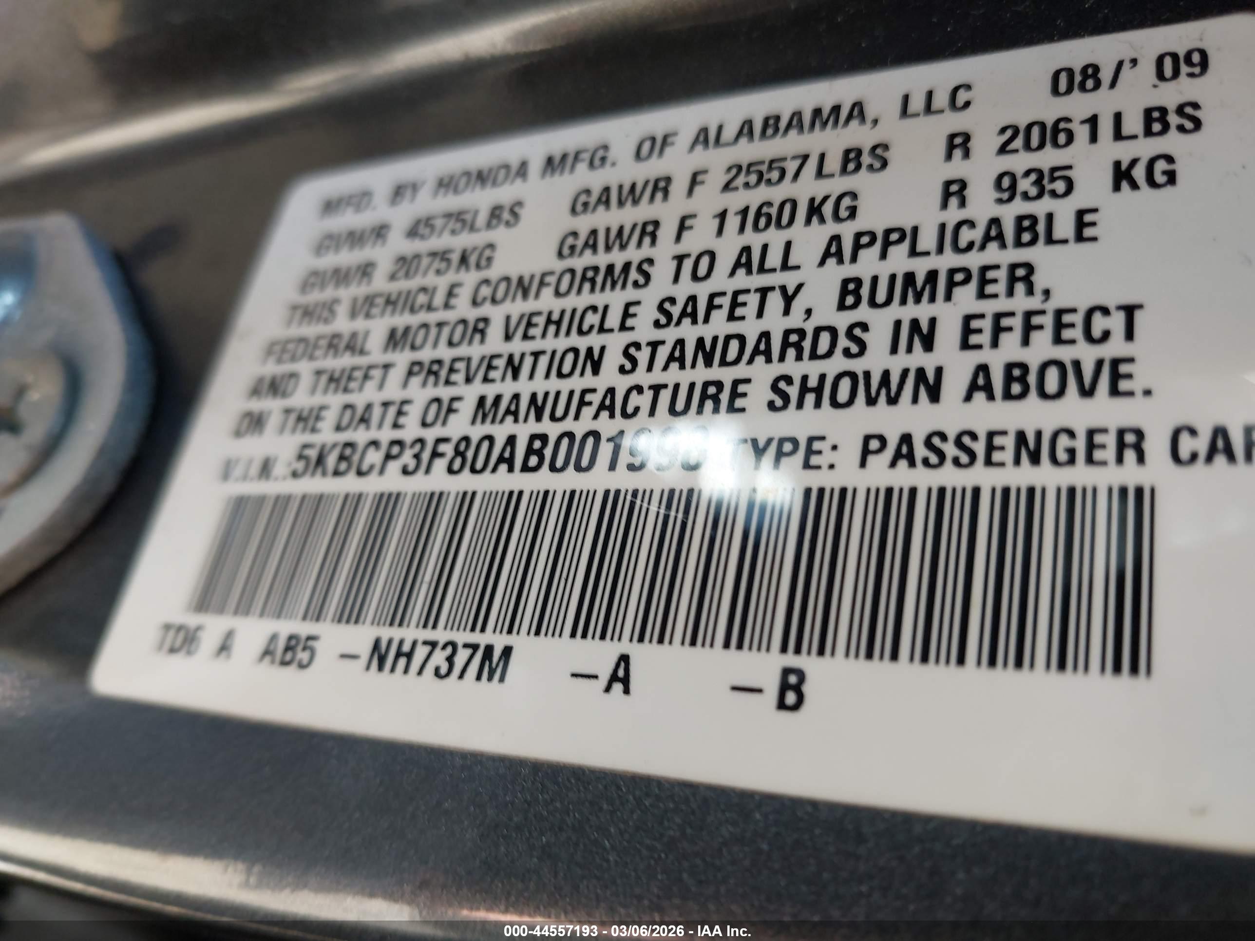 HONDA ACCORD image 9