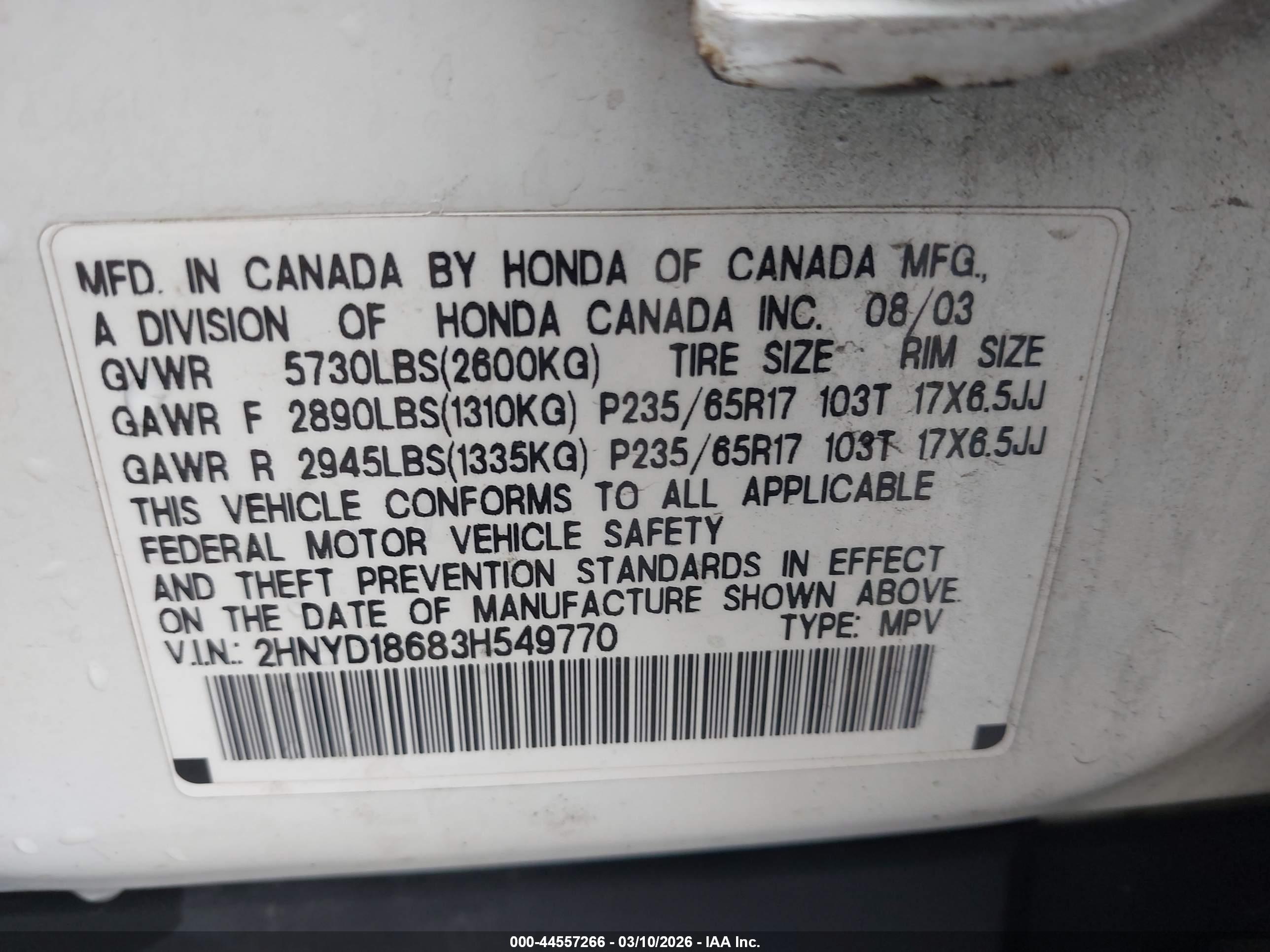 ACURA MDX image 9