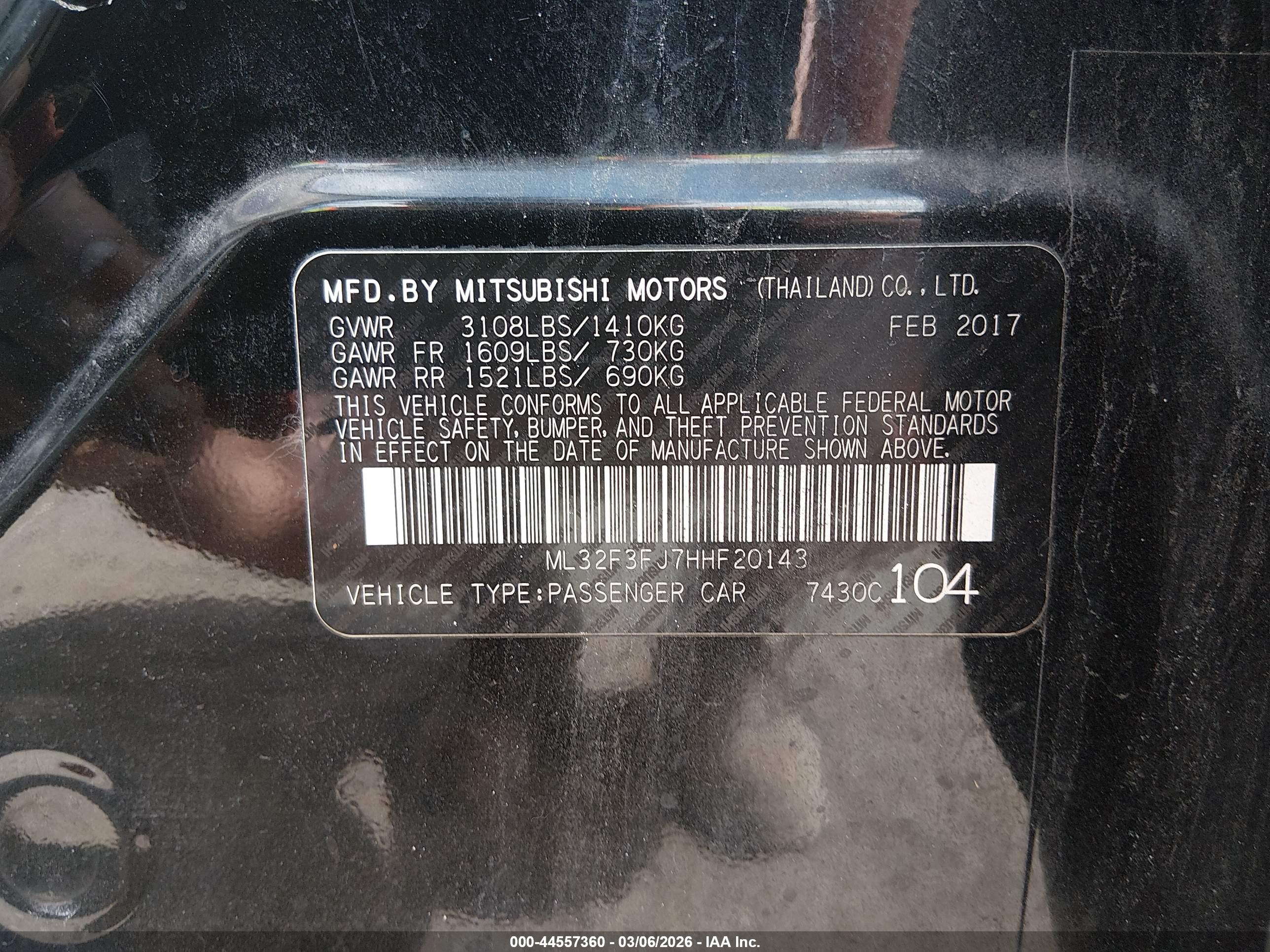 MITSUBISHI MIRAGE image 9