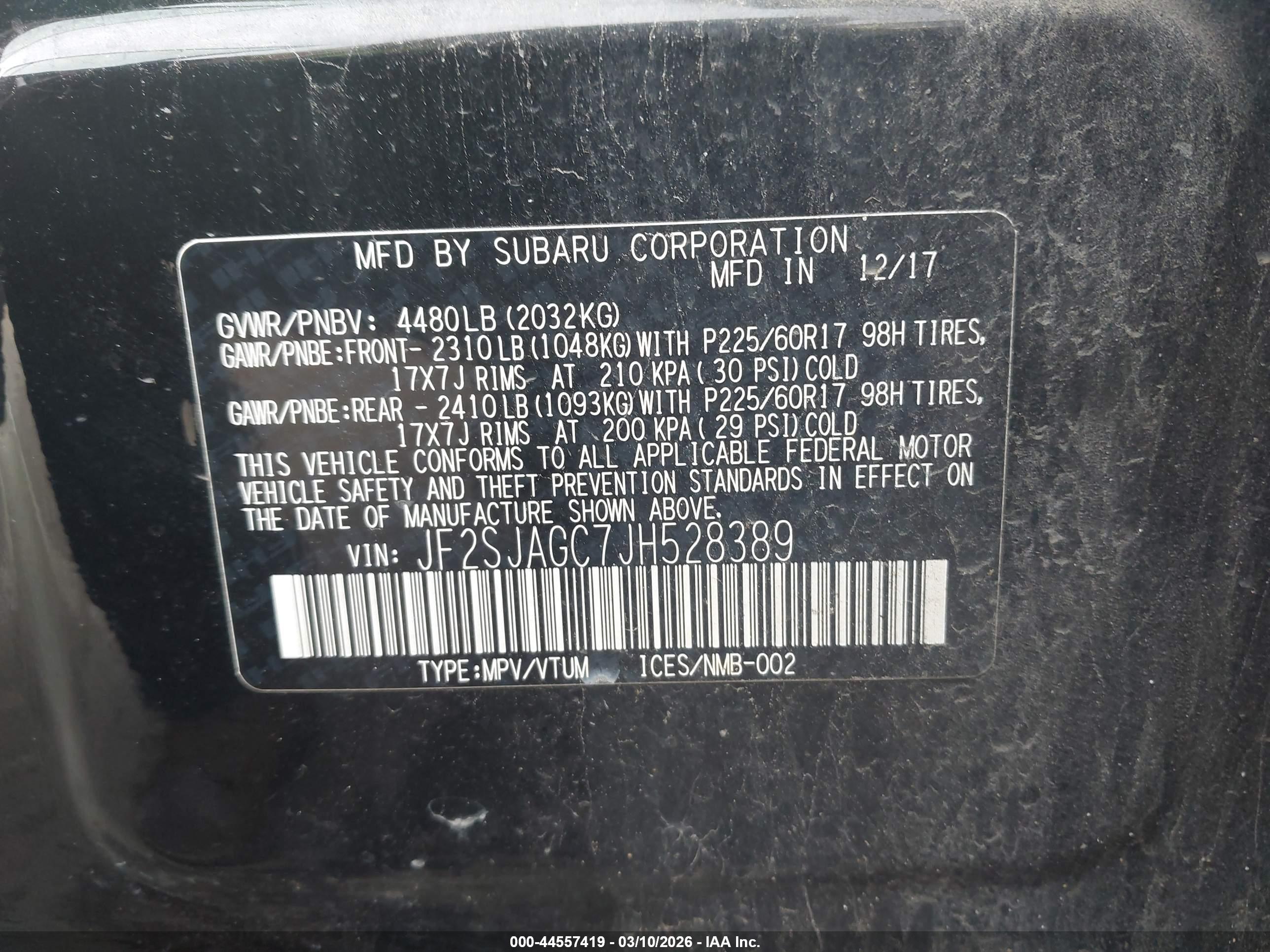 SUBARU FORESTER image 9