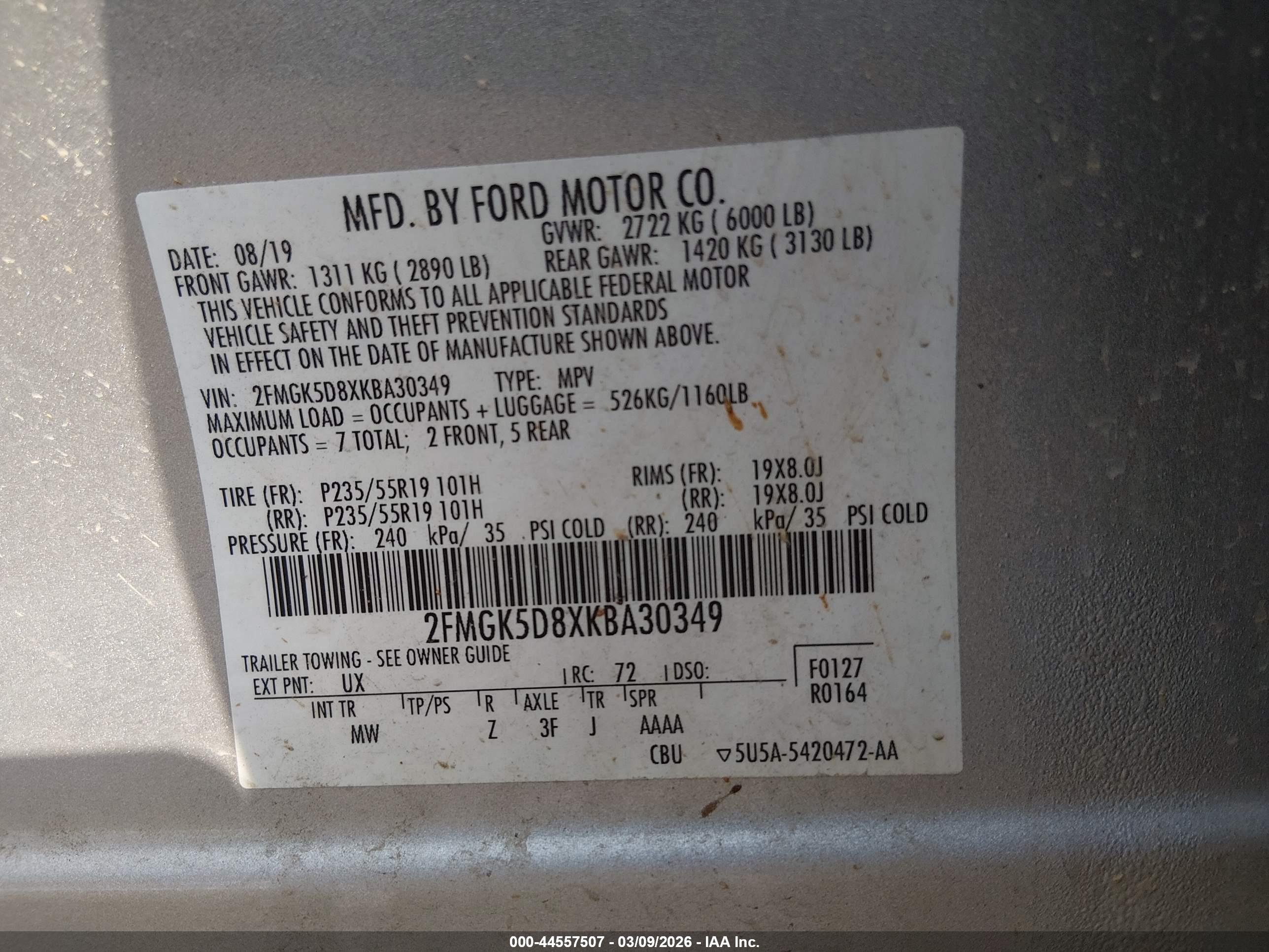 FORD FLEX image 9