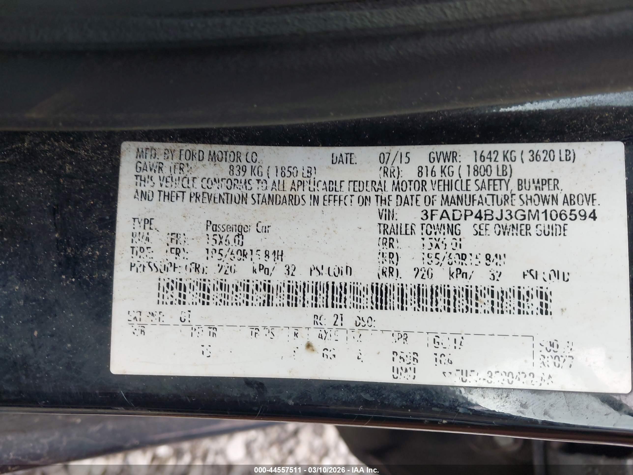 FORD FIESTA image 9