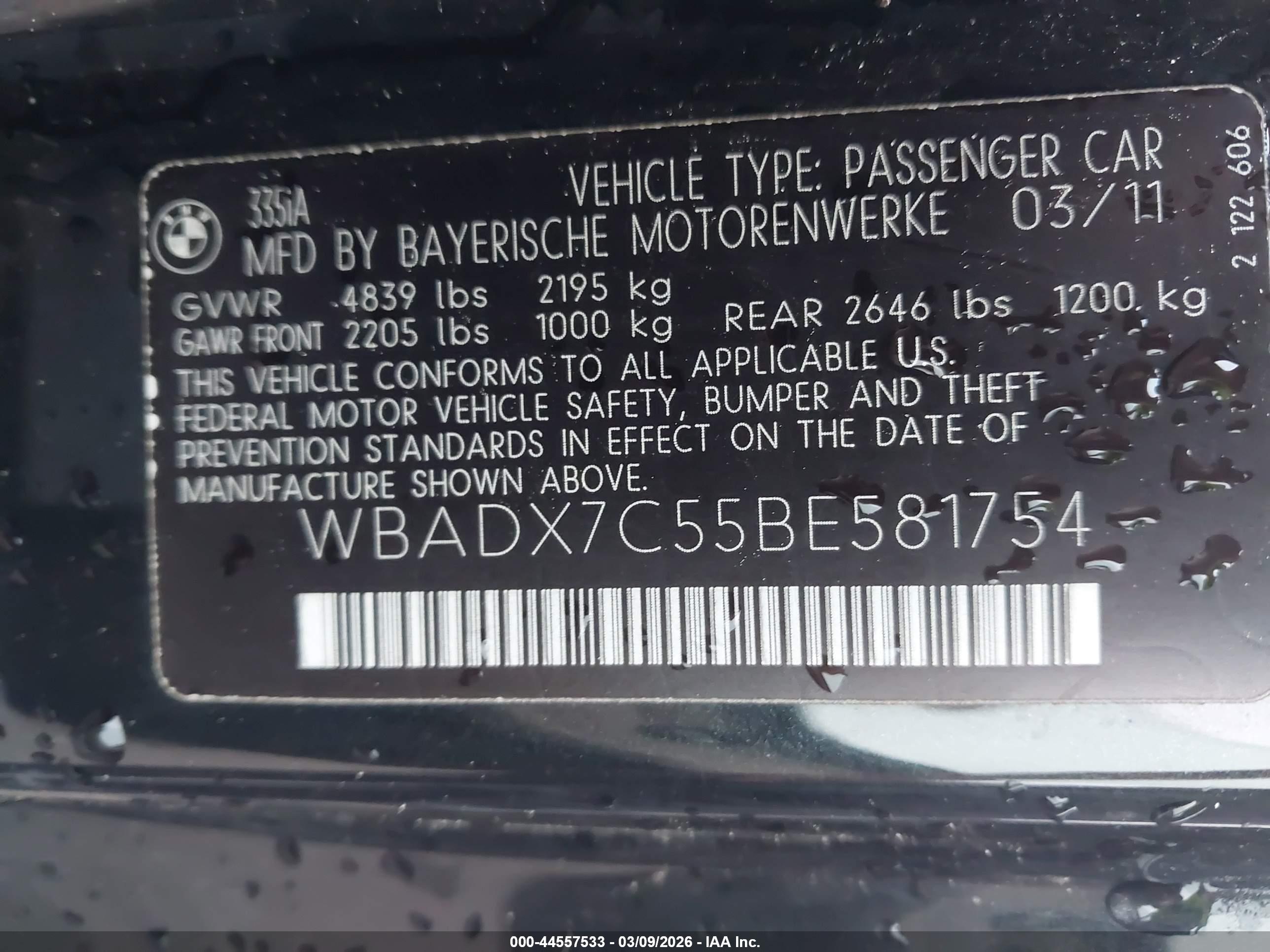 BMW 335I image 9