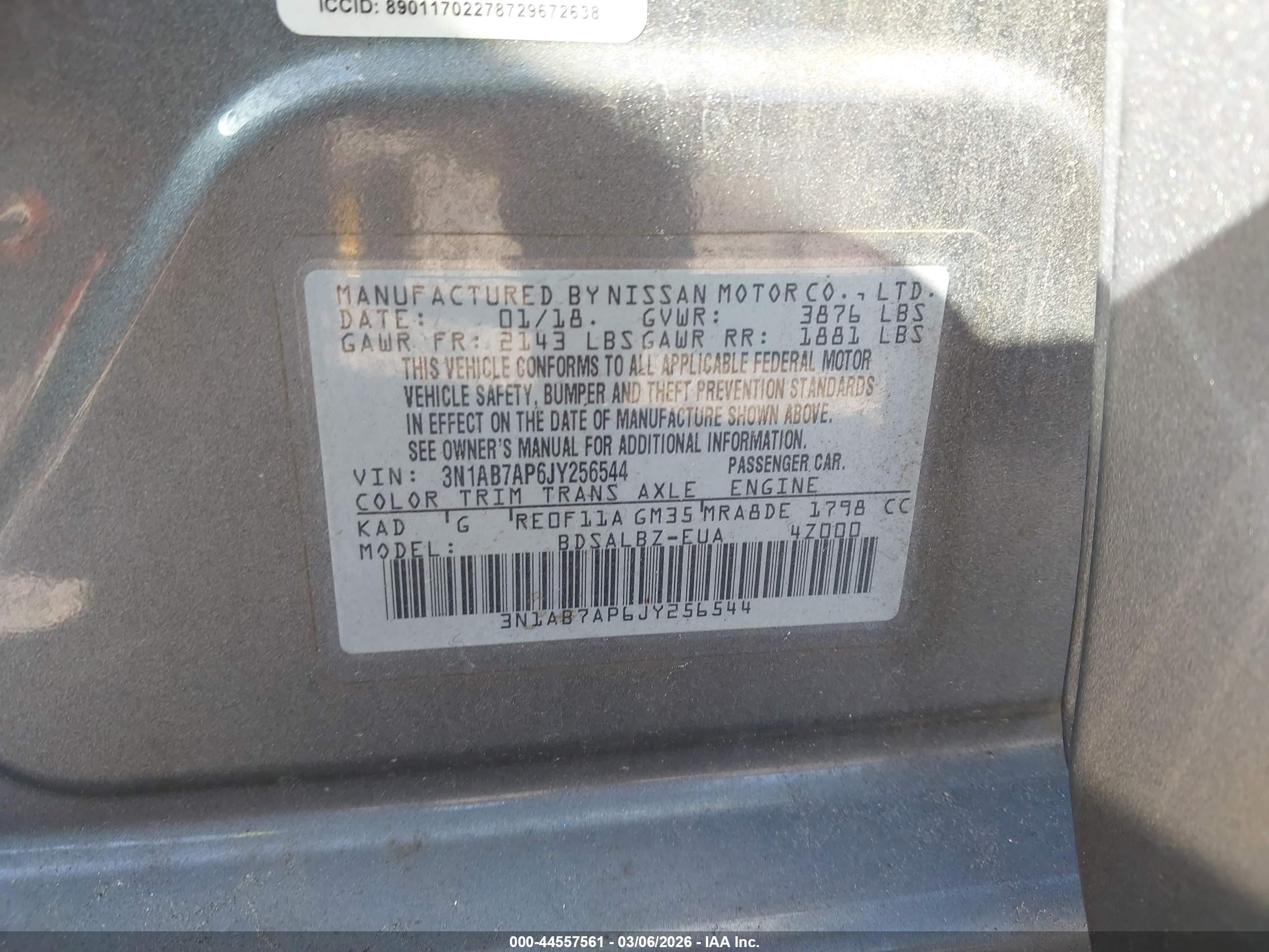 NISSAN SENTRA image 9