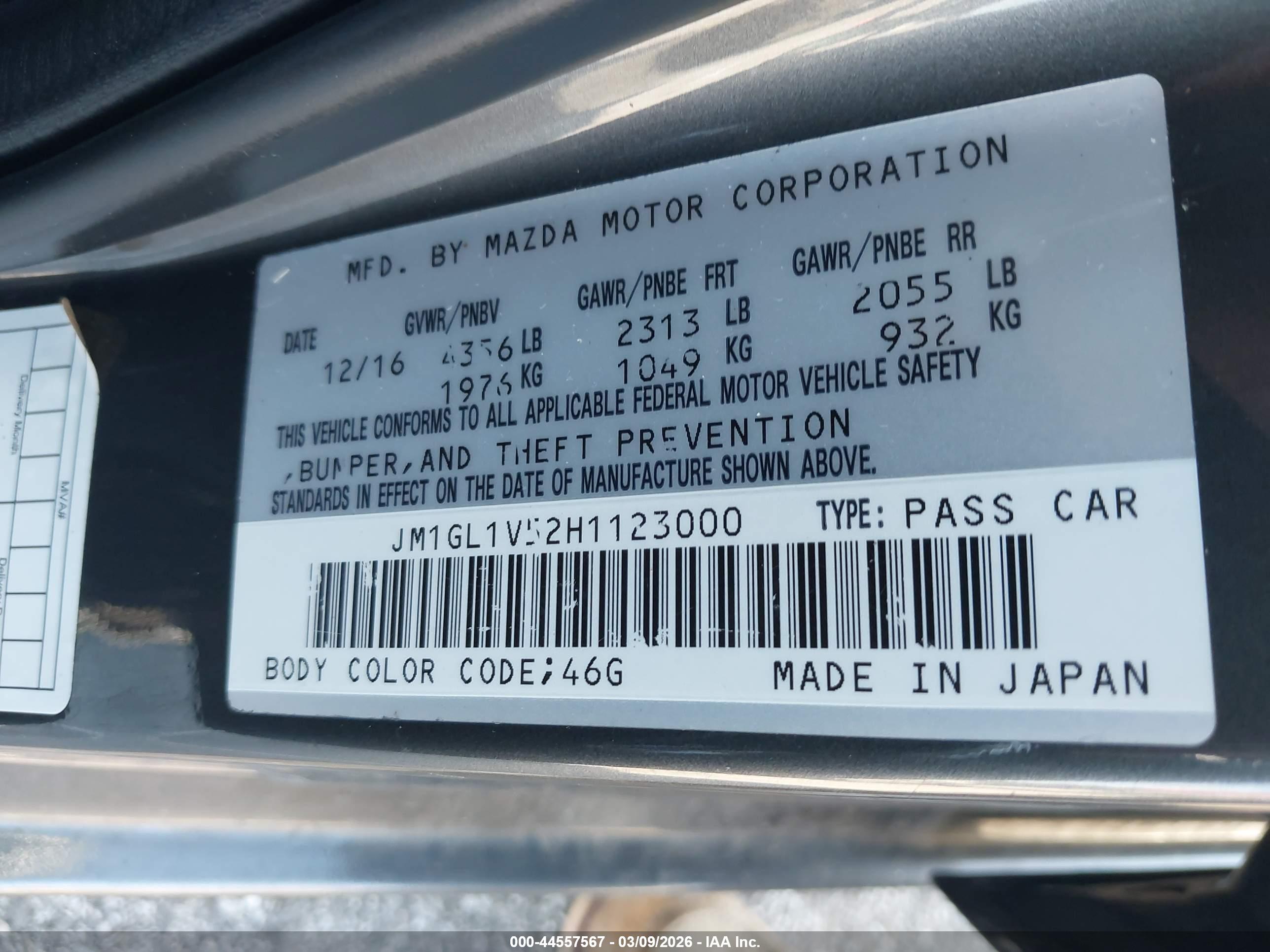 MAZDA MAZDA6 image 9