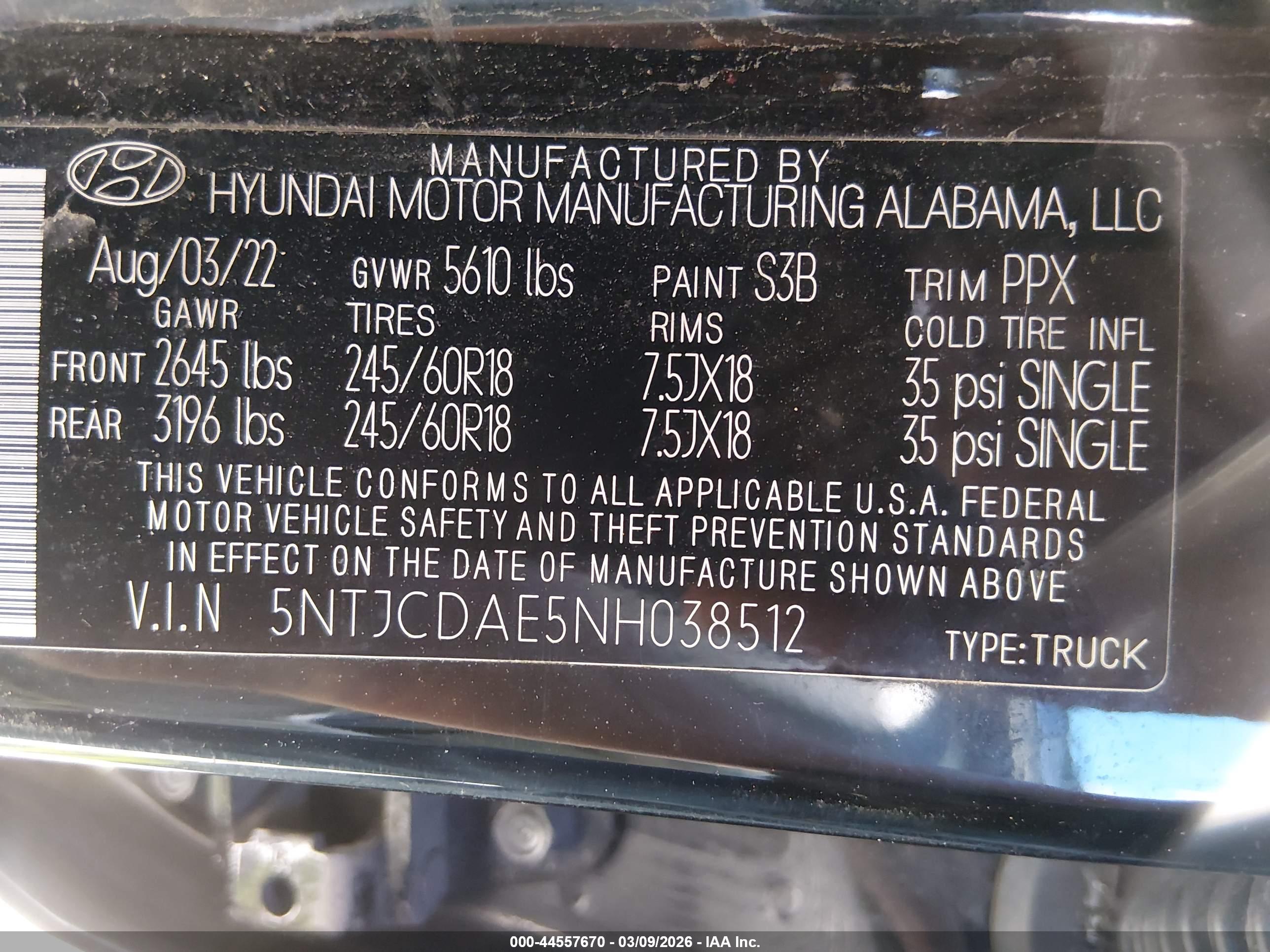 HYUNDAI SANTA image 9