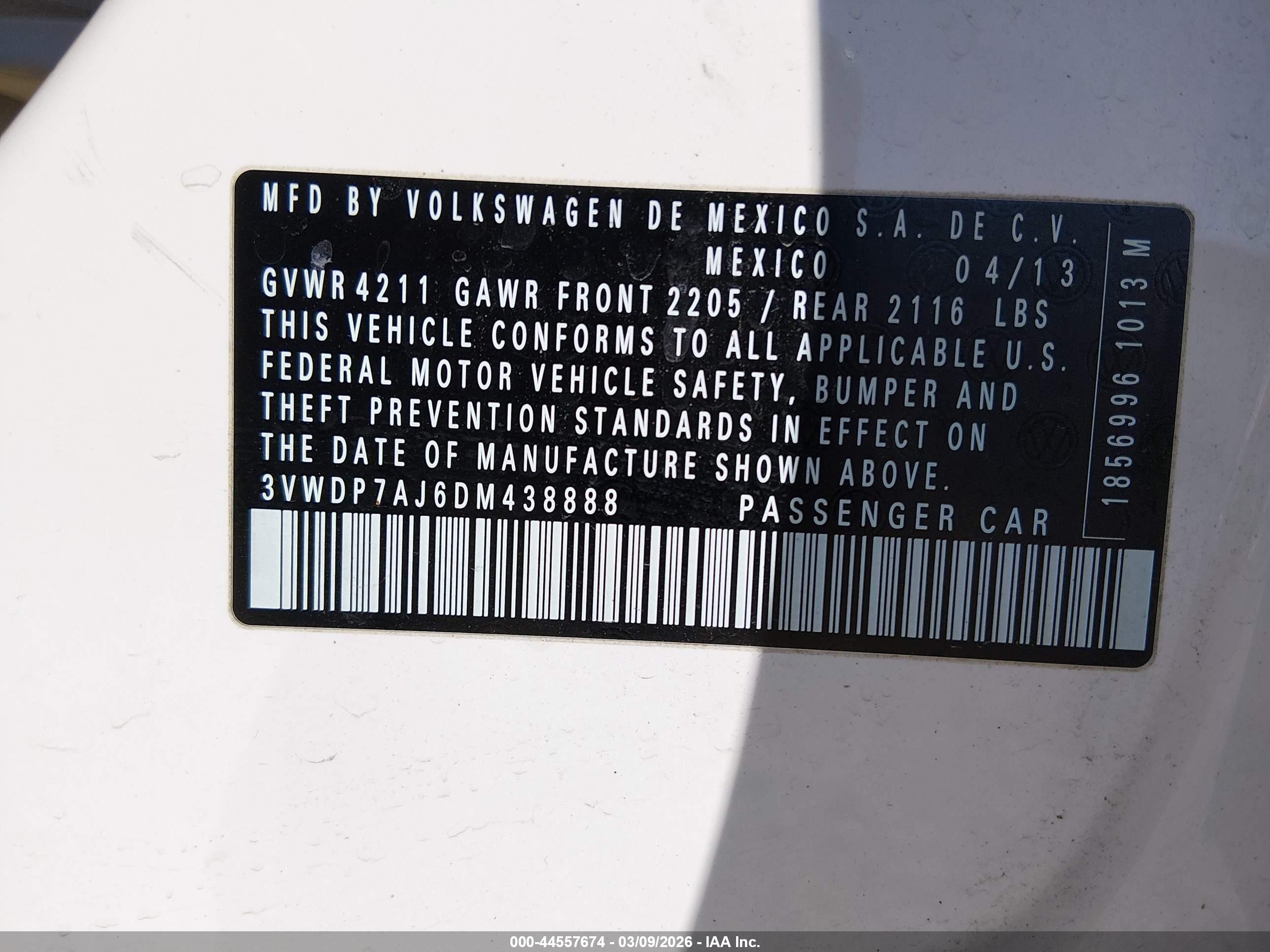 VOLKSWAGEN JETTA image 9