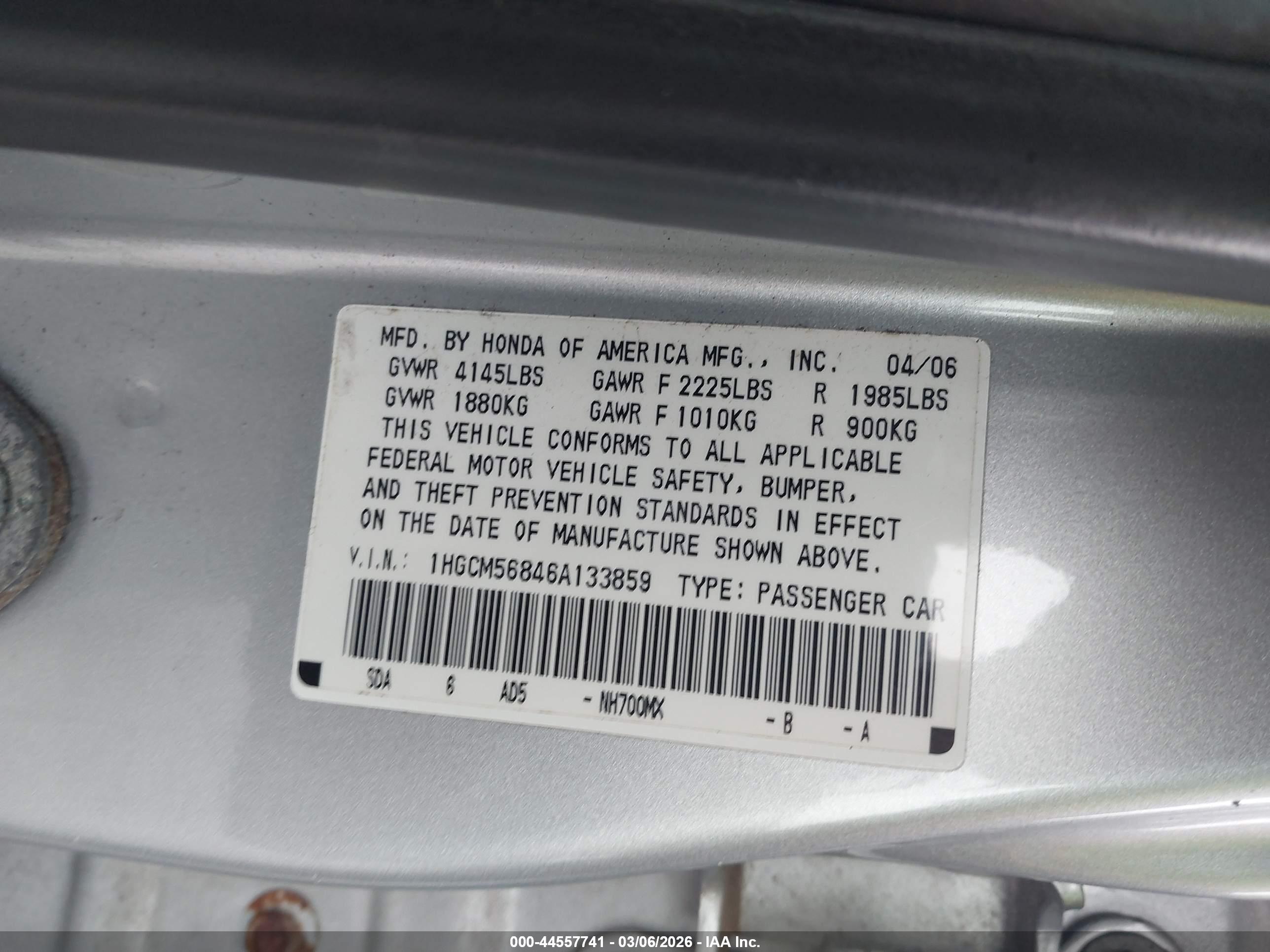 HONDA ACCORD image 9