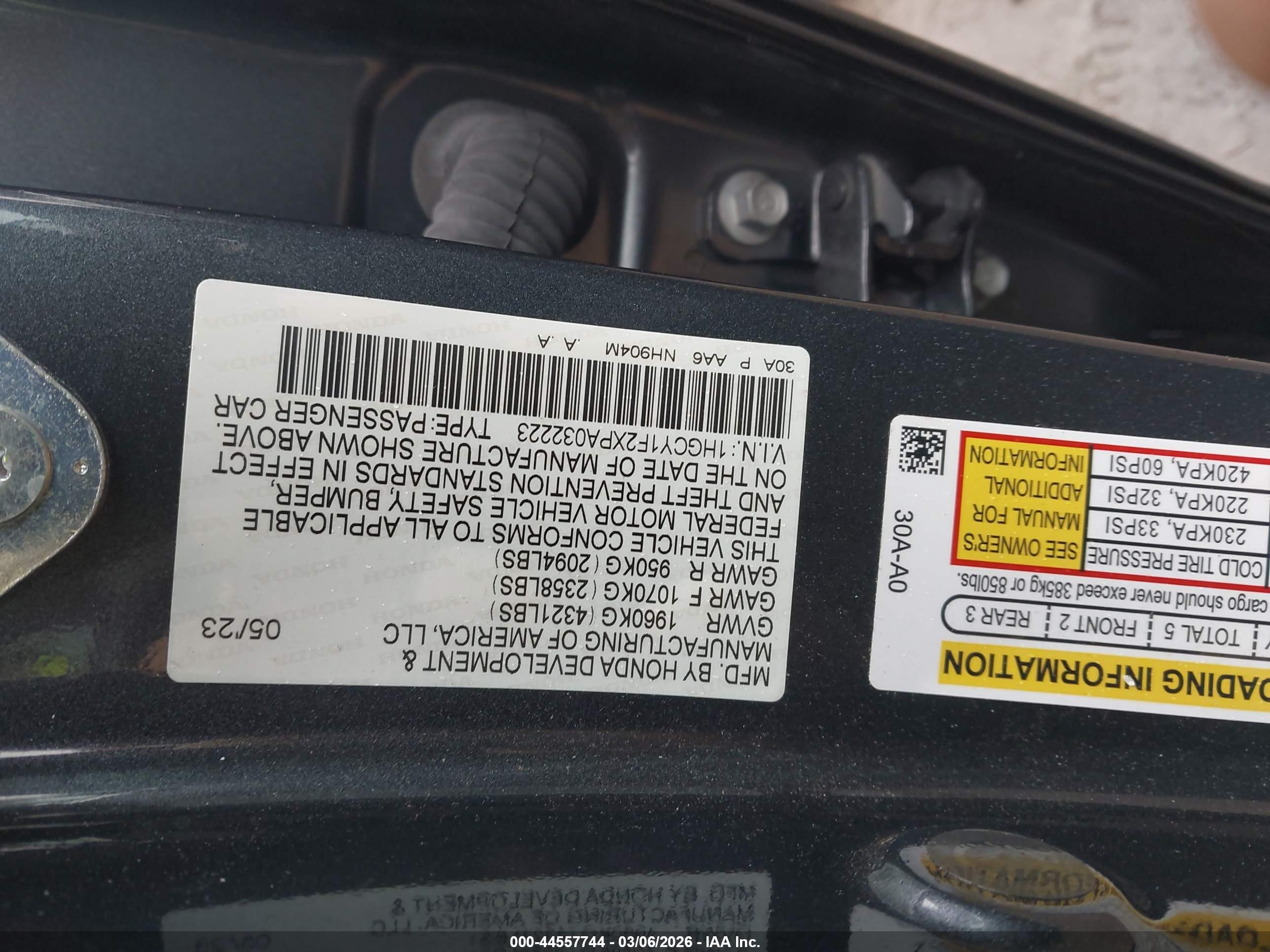 HONDA ACCORD image 9