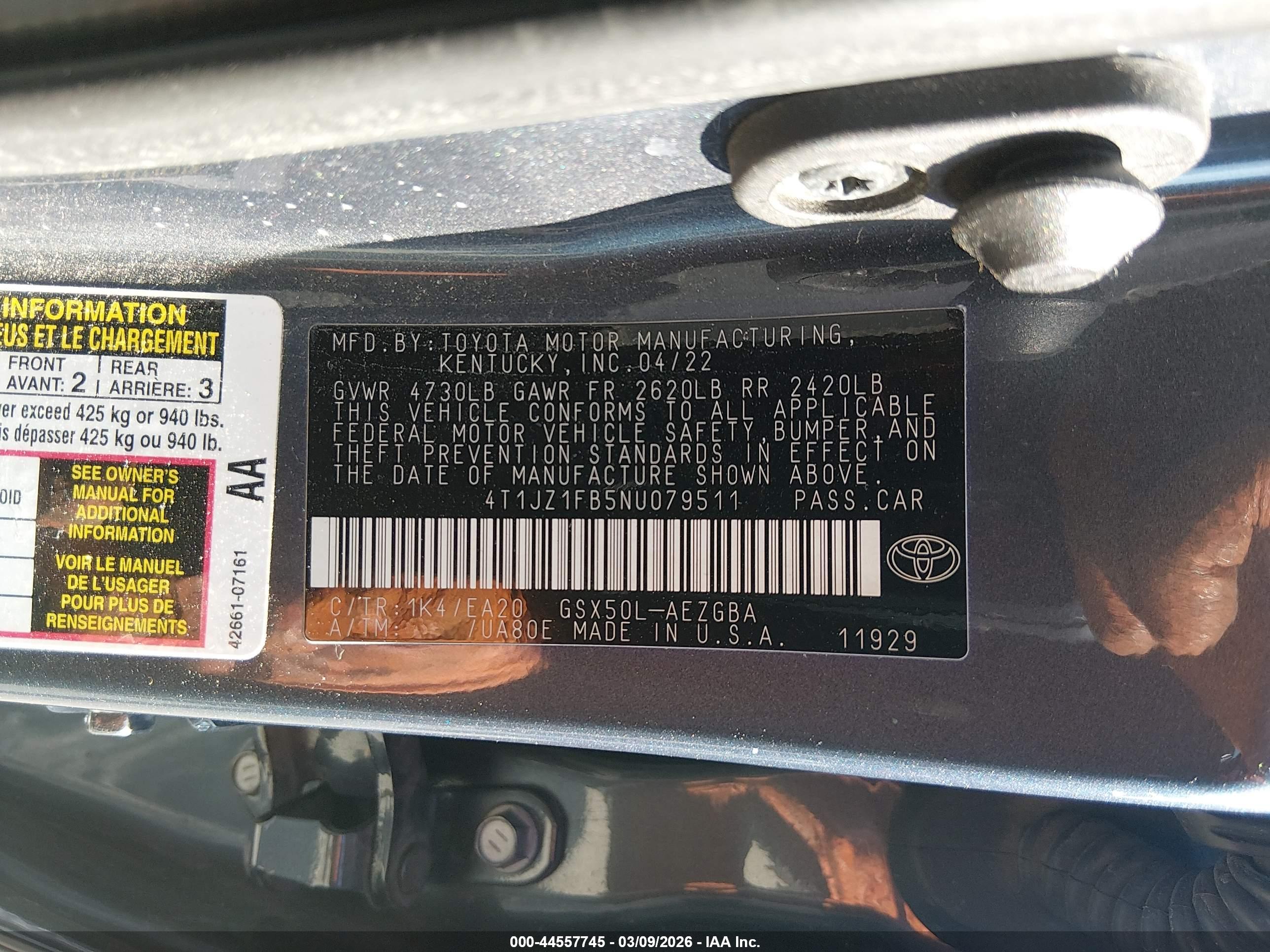 TOYOTA AVALON image 9