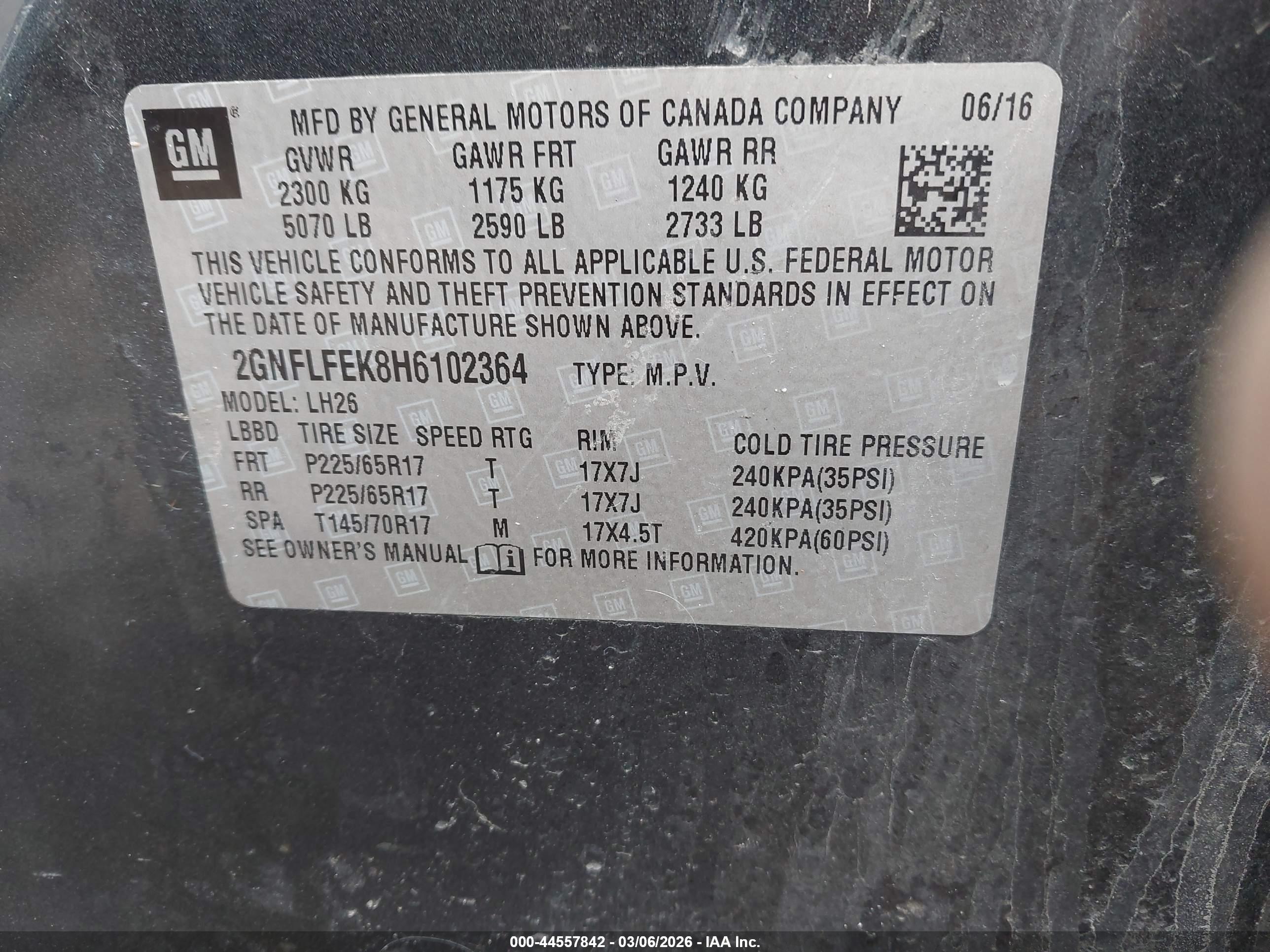 CHEVROLET EQUINOX image 9