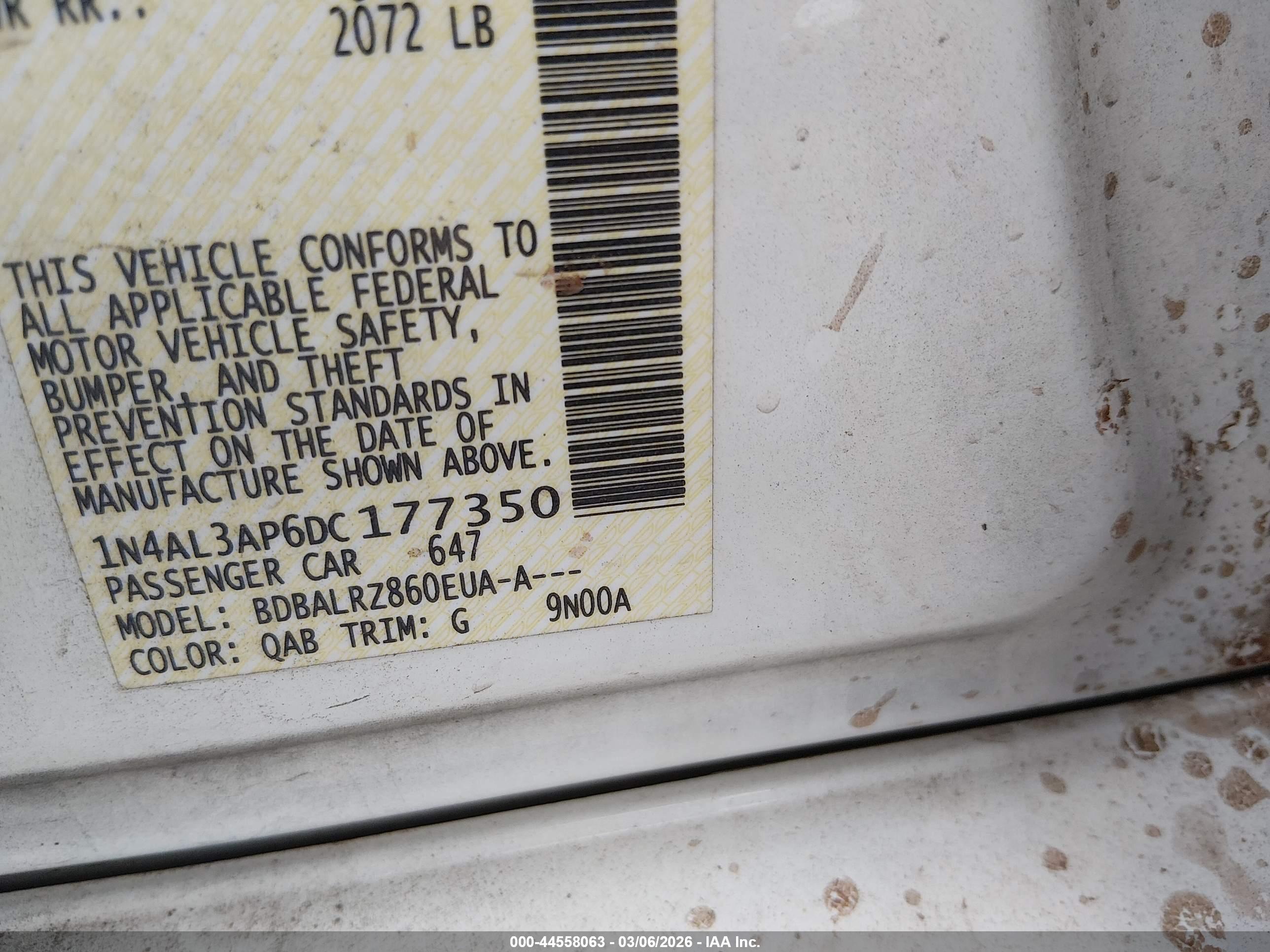NISSAN ALTIMA image 9