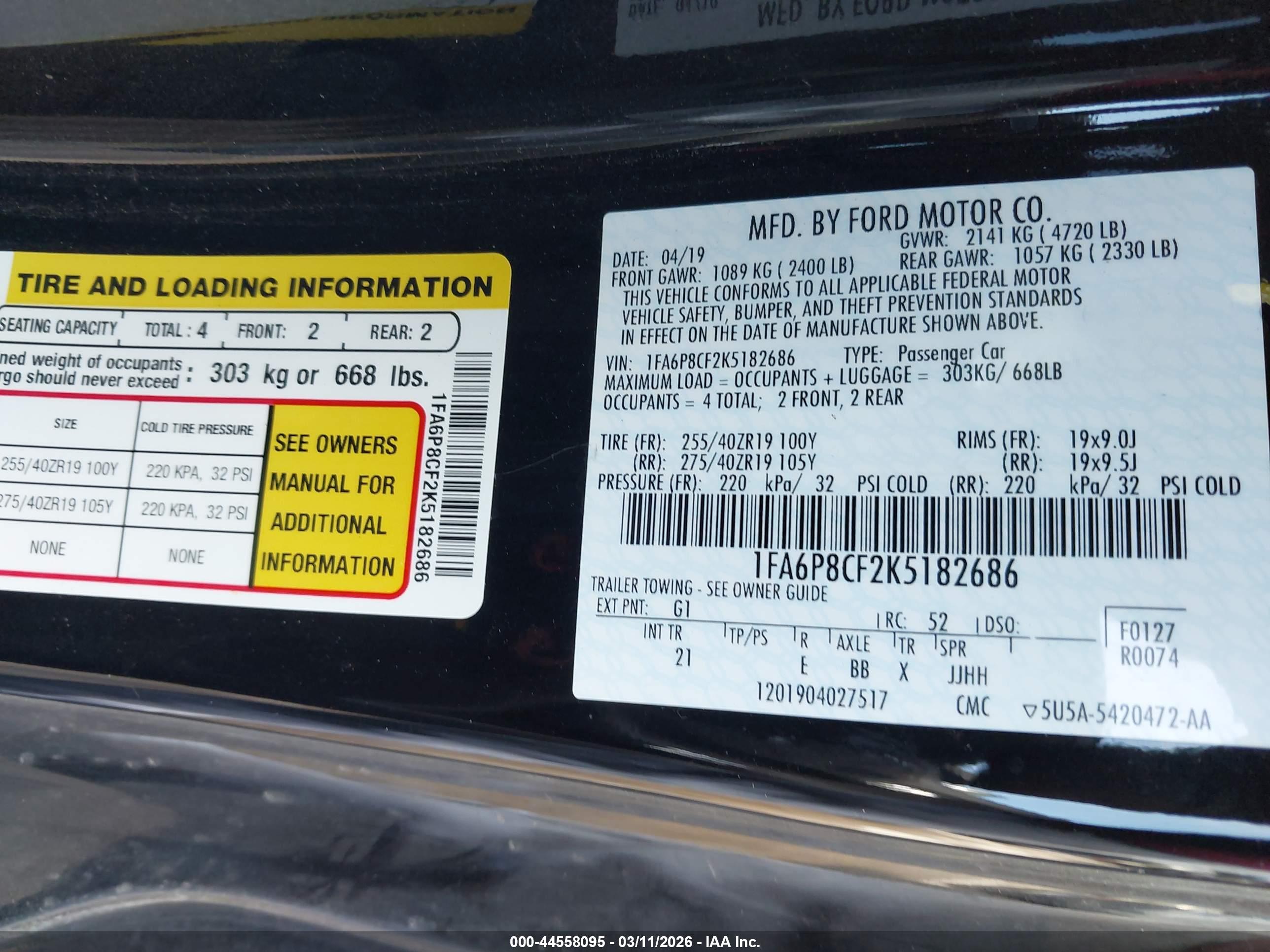 FORD MUSTANG image 9