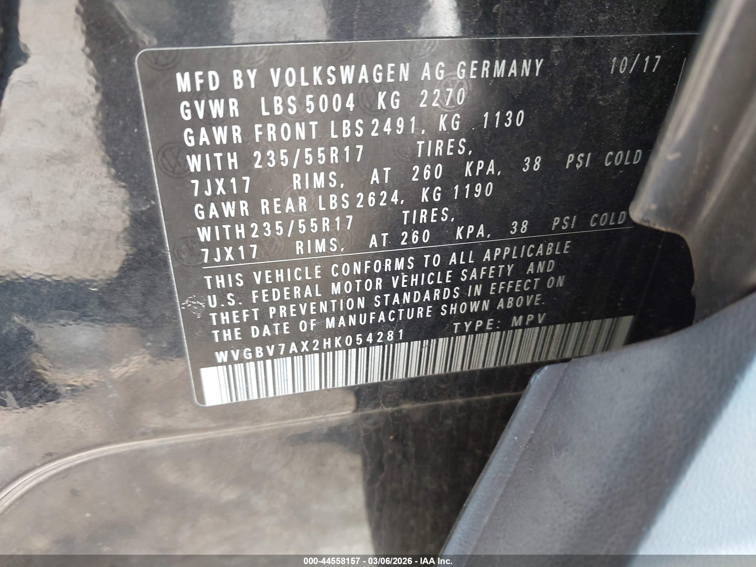VOLKSWAGEN TIGUAN image 9