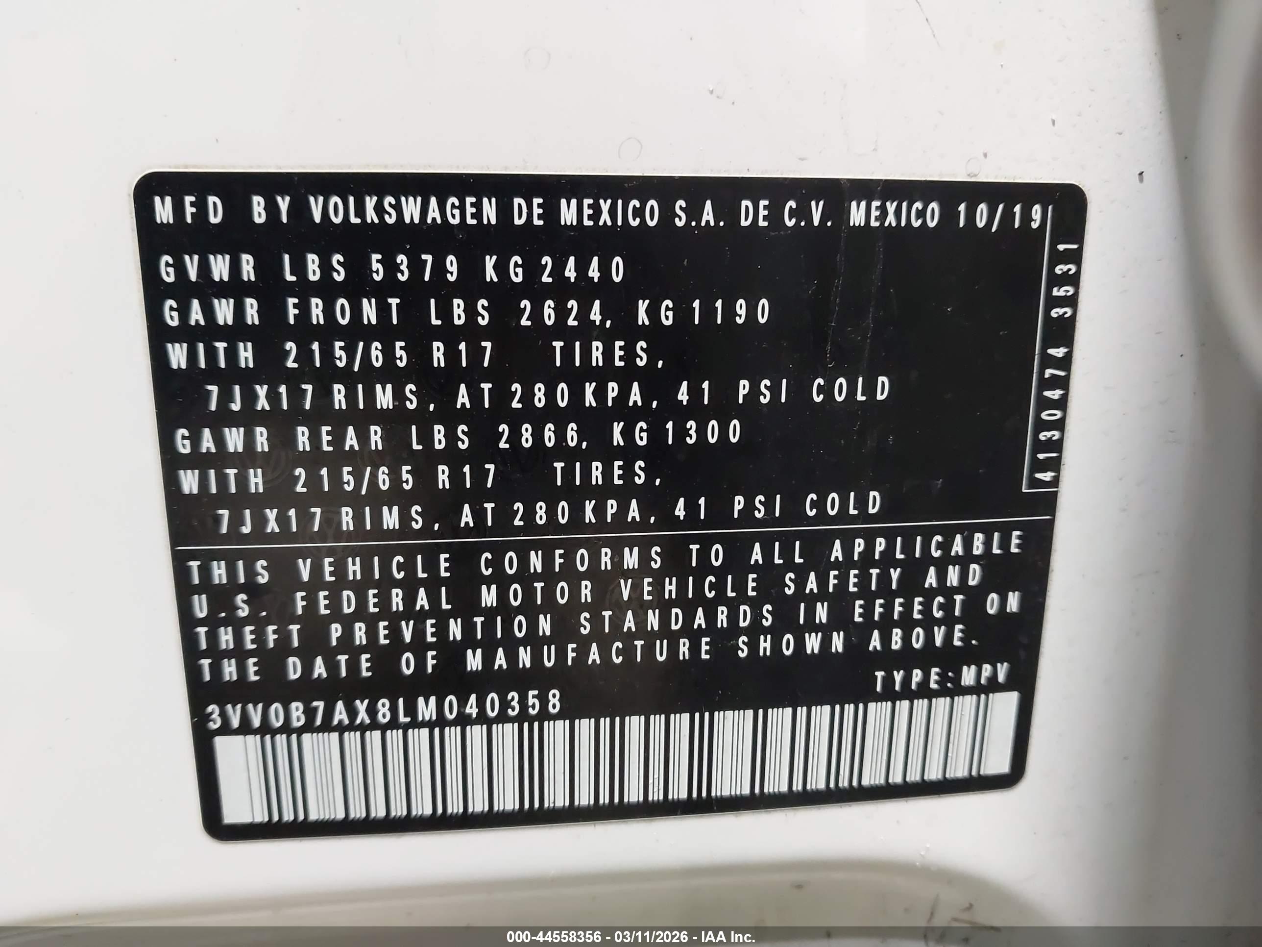 VOLKSWAGEN TIGUAN image 9