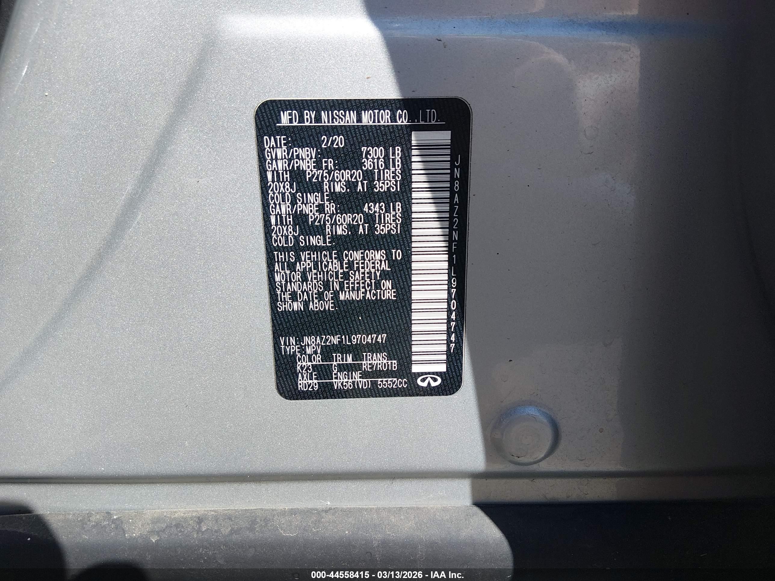 INFINITI QX80 image 9