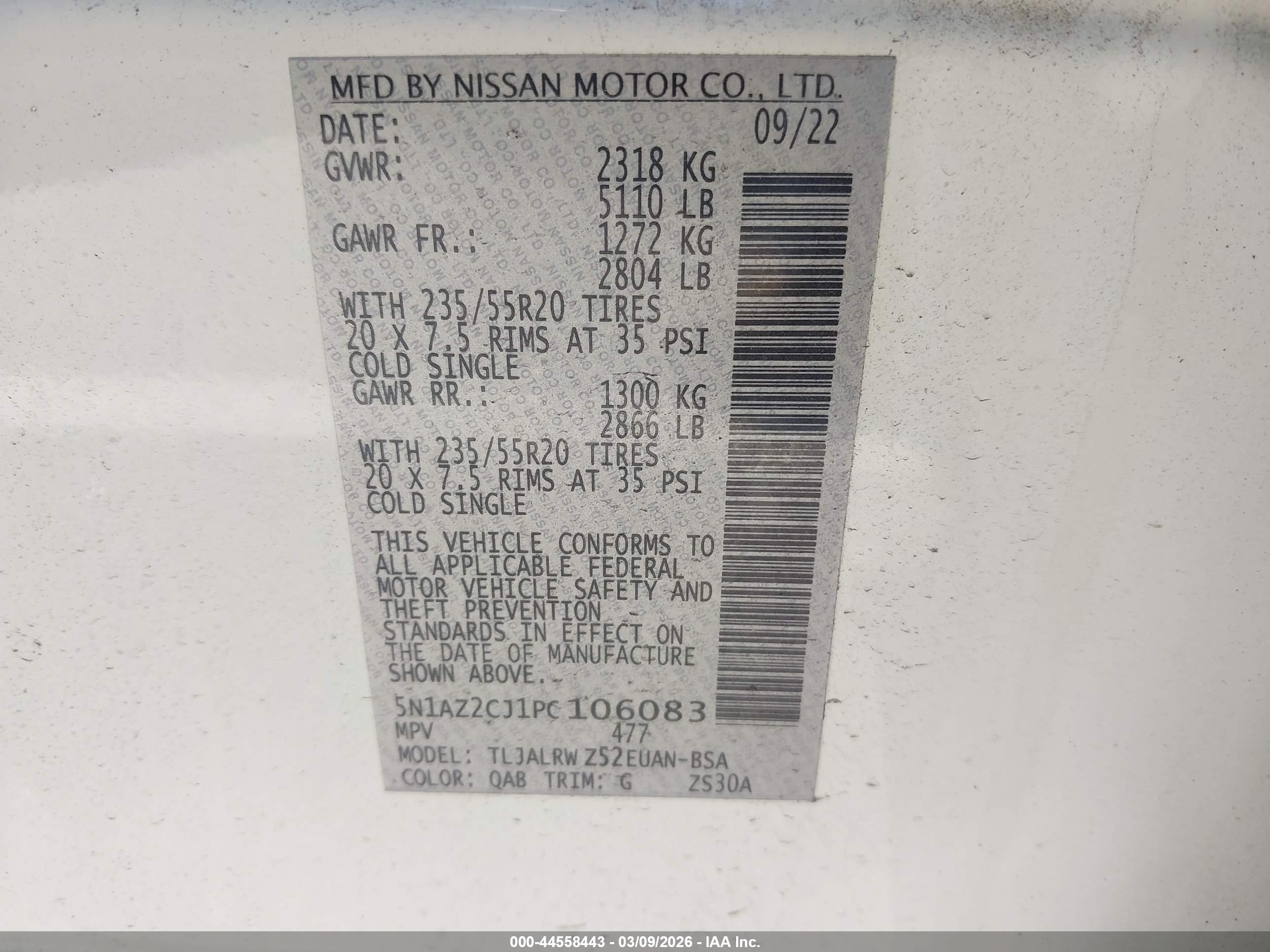 NISSAN MURANO image 9