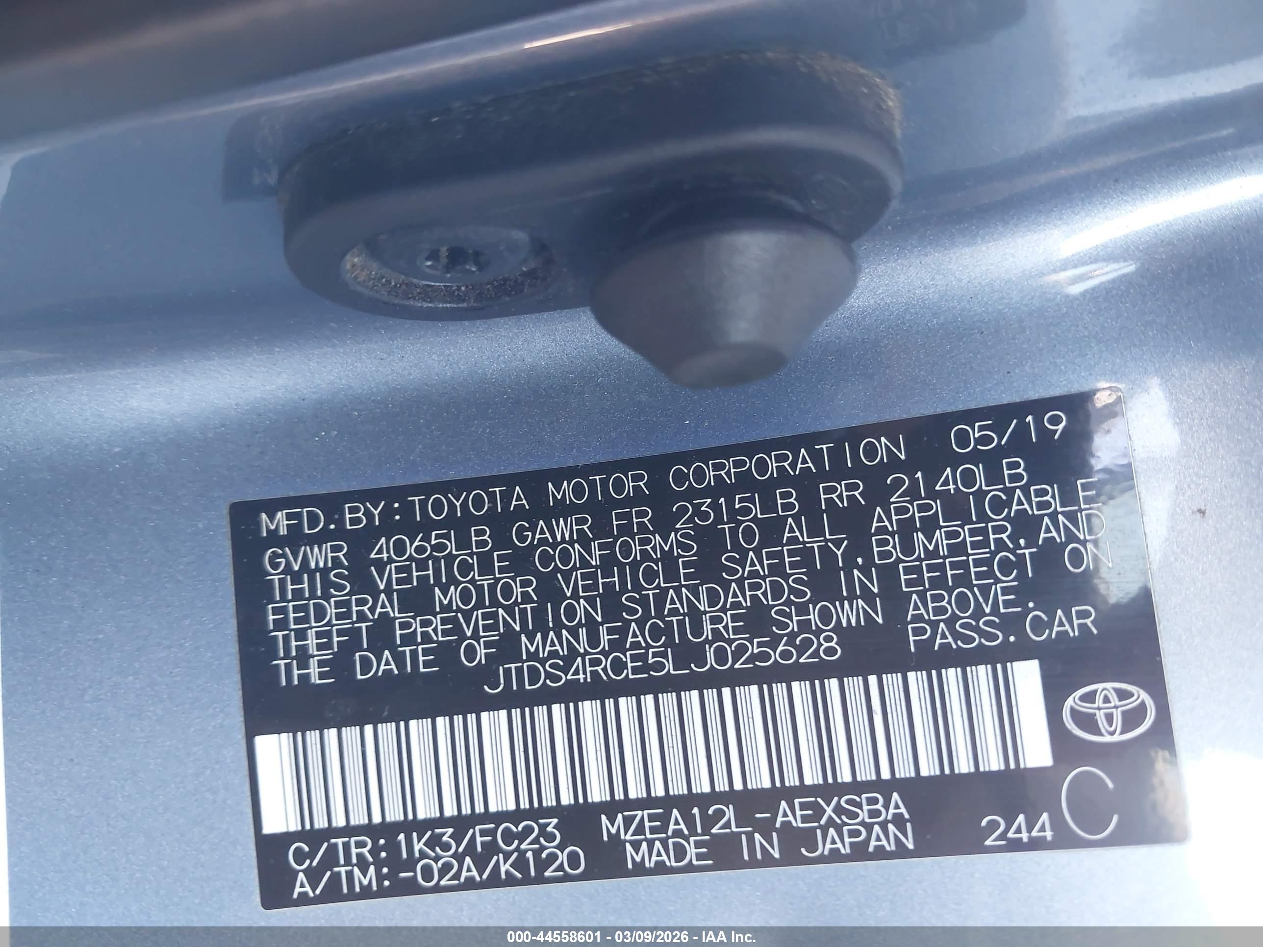 TOYOTA COROLLA image 9
