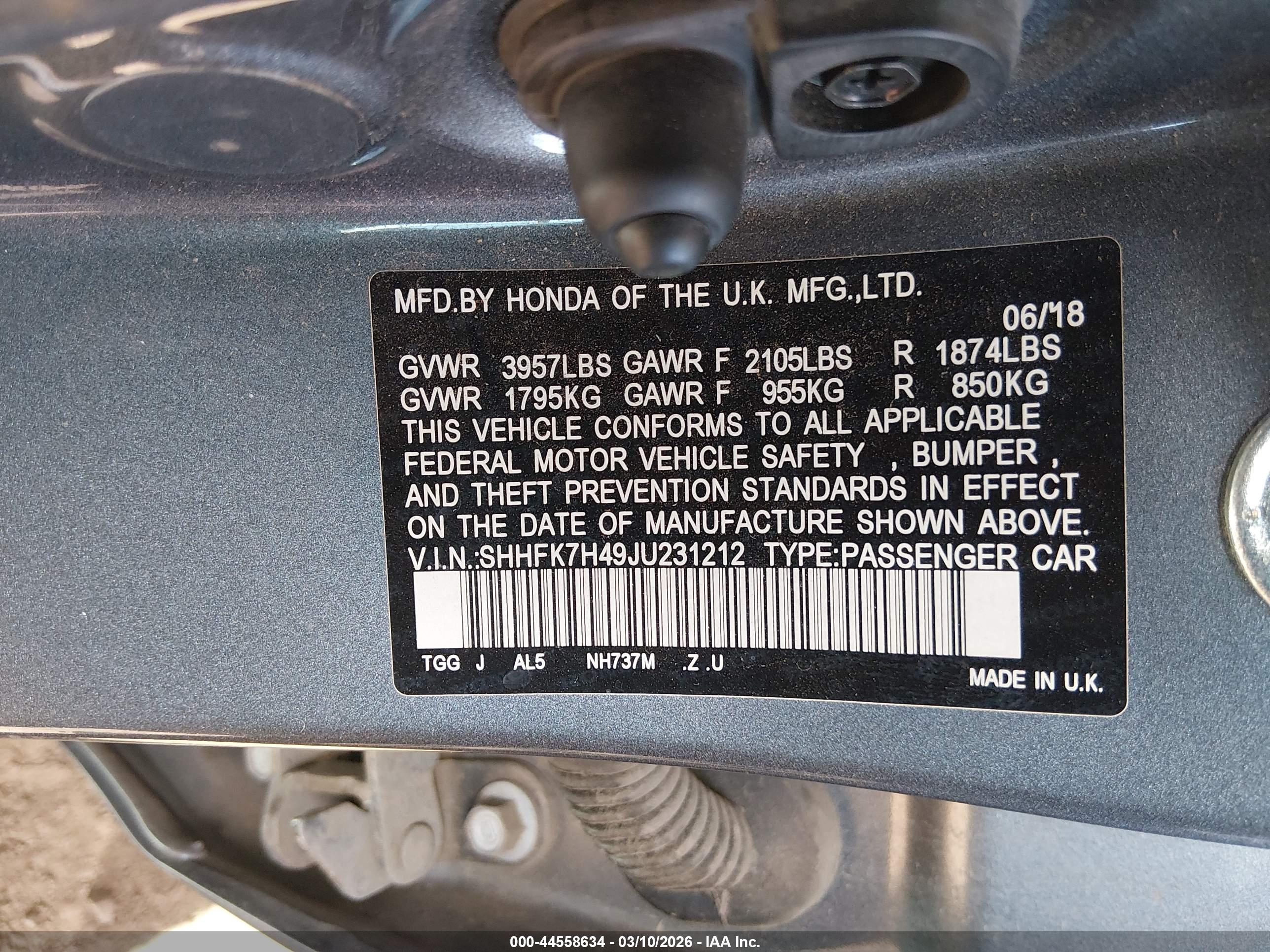HONDA CIVIC image 9