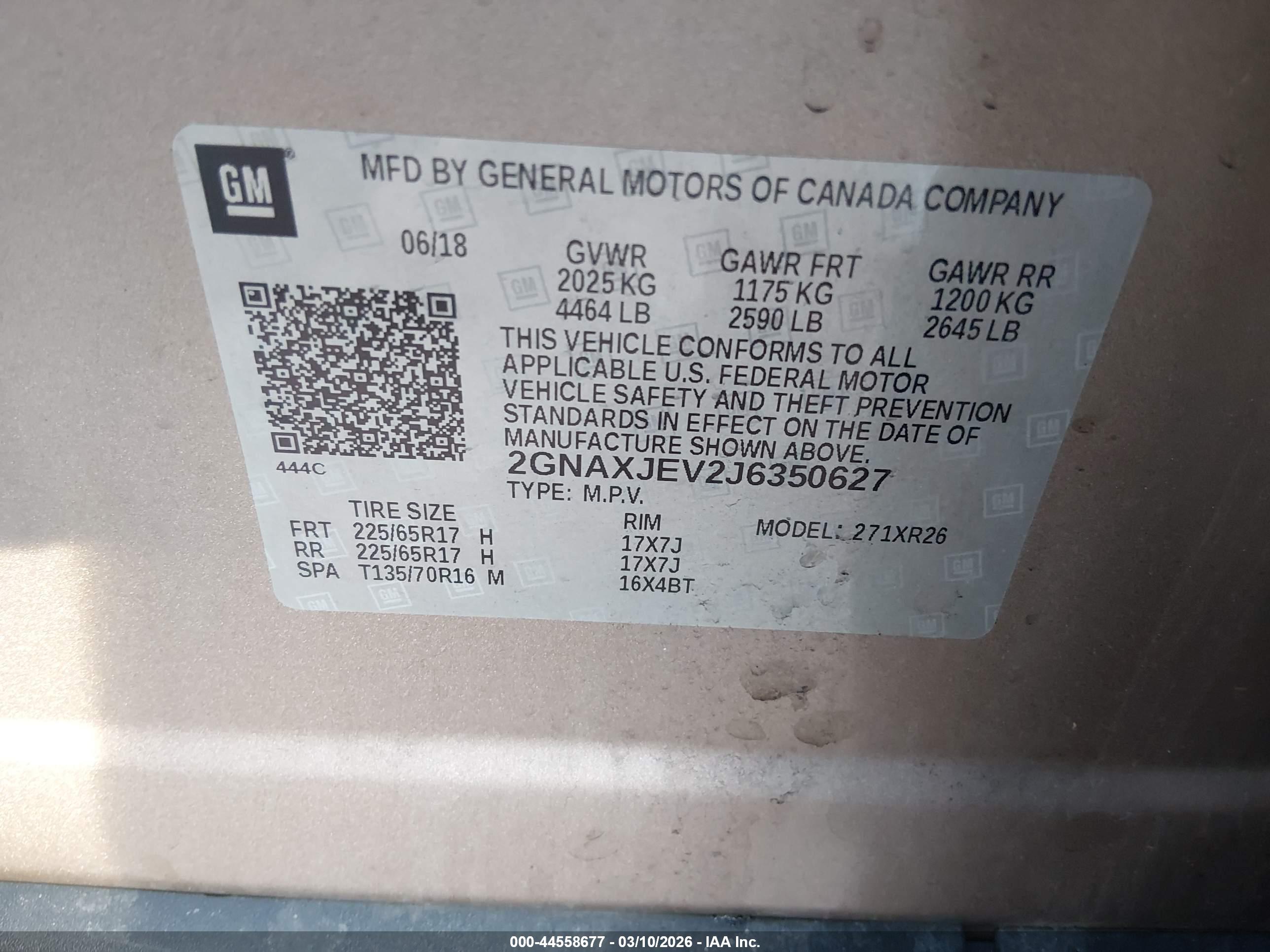 CHEVROLET EQUINOX image 9