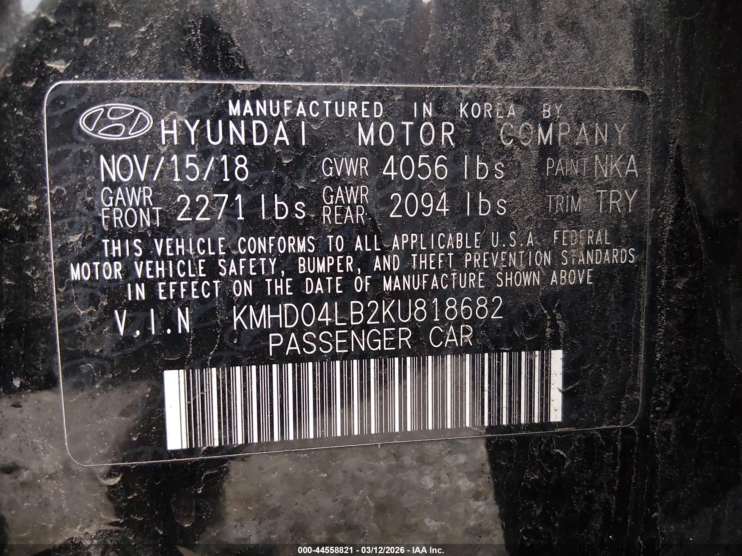 HYUNDAI ELANTRA image 9
