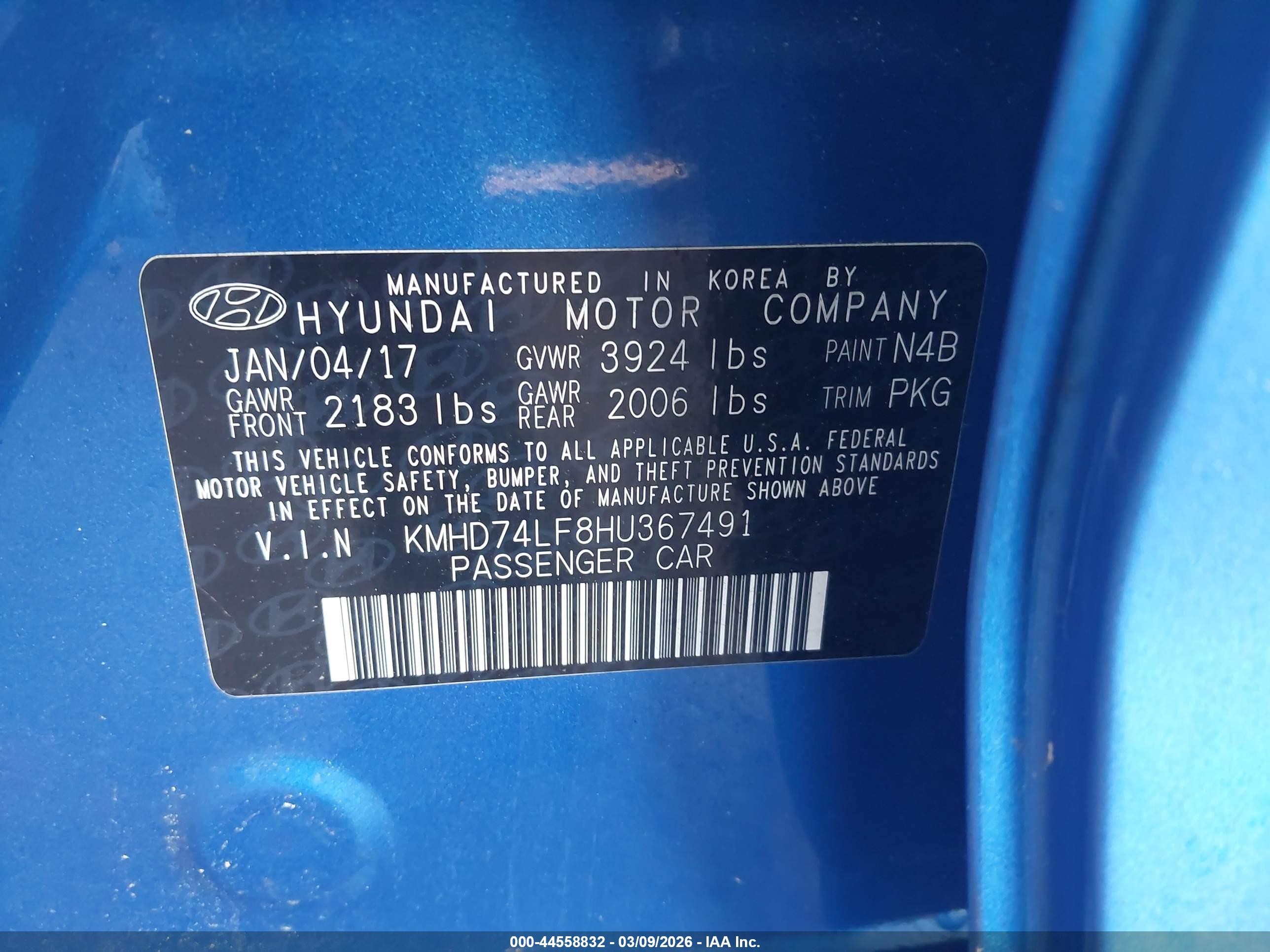 HYUNDAI ELANTRA image 9