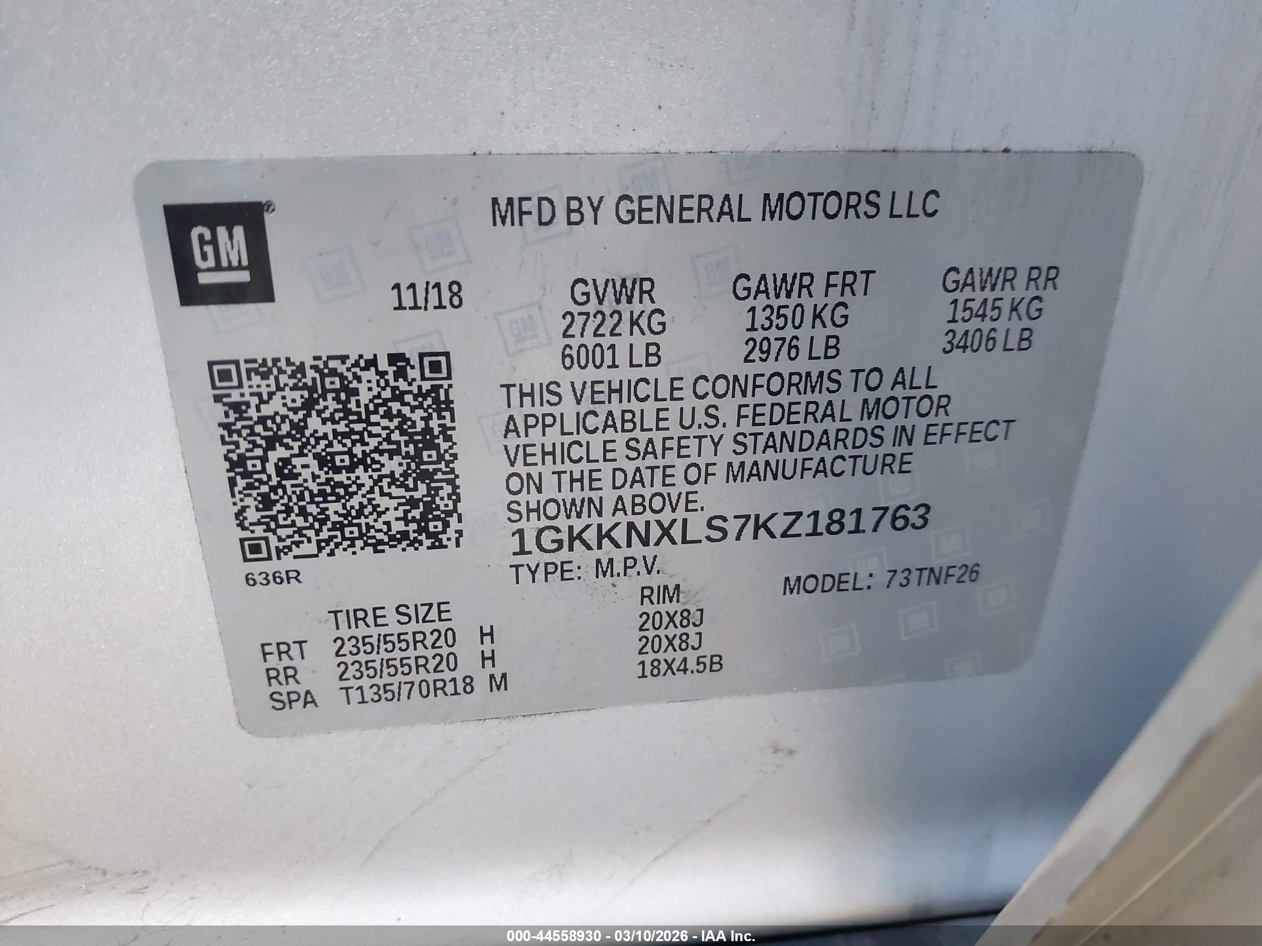 GMC ACADIA image 9