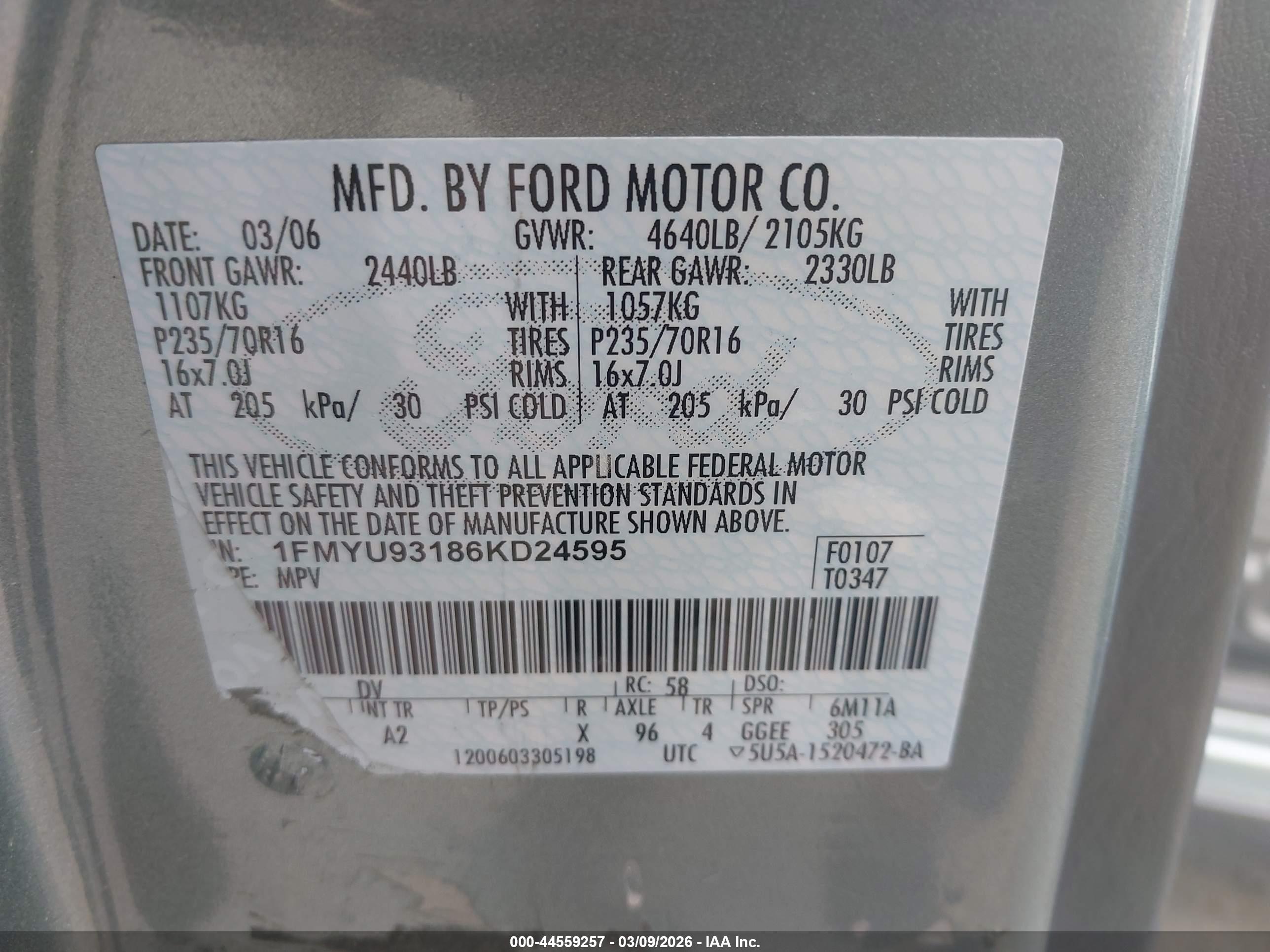 FORD ESCAPE image 9