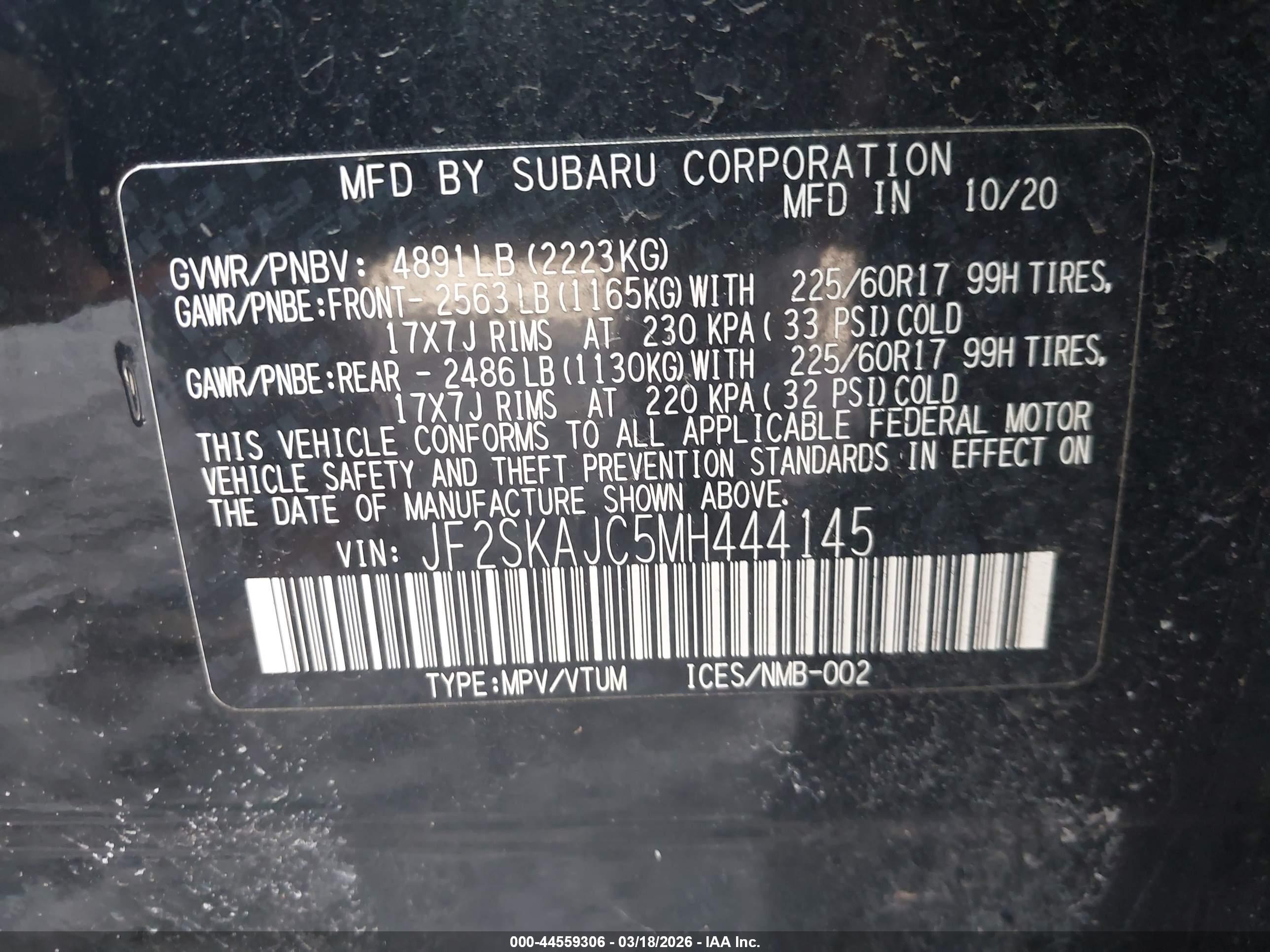SUBARU FORESTER image 9