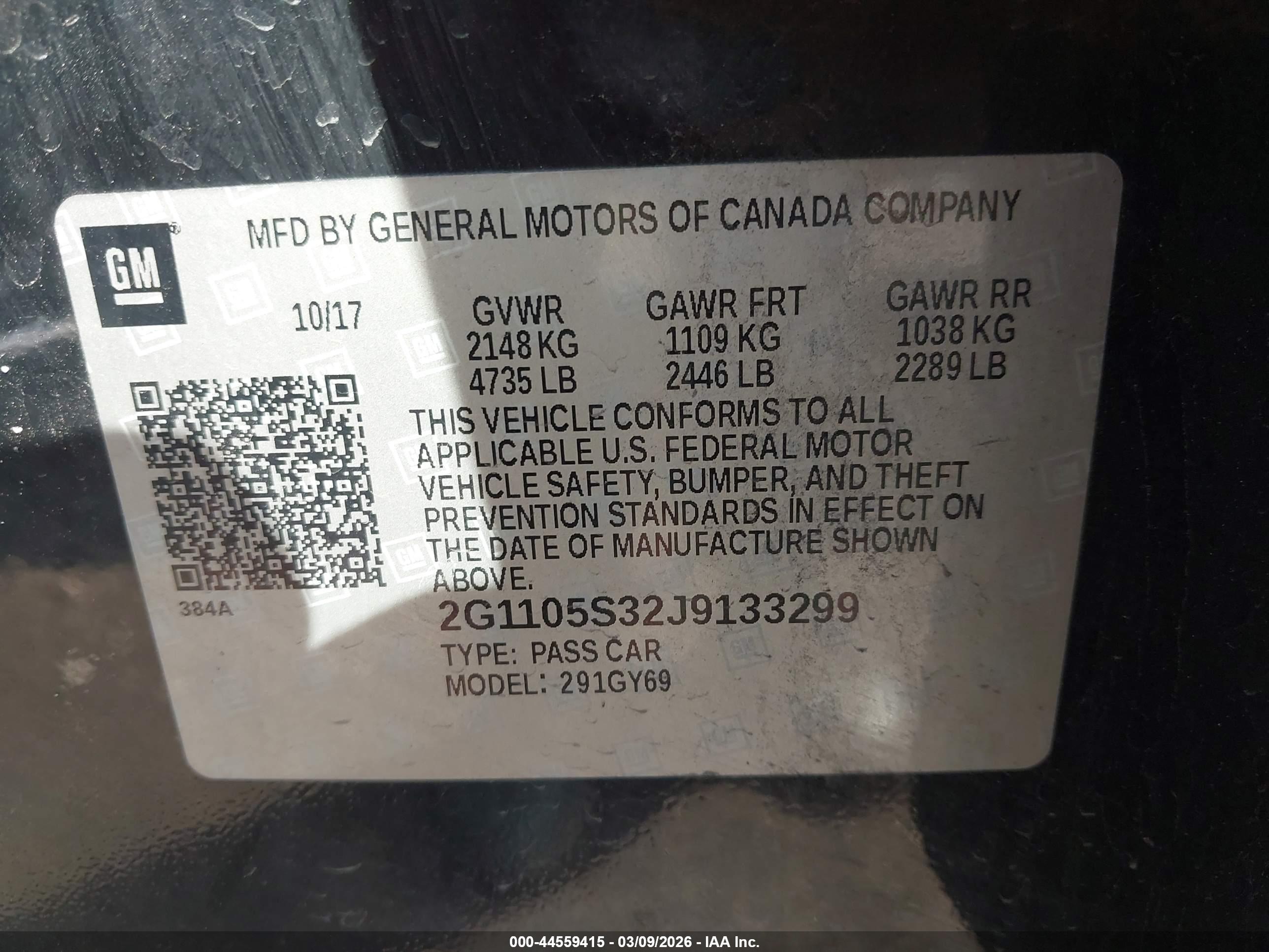 CHEVROLET IMPALA image 9
