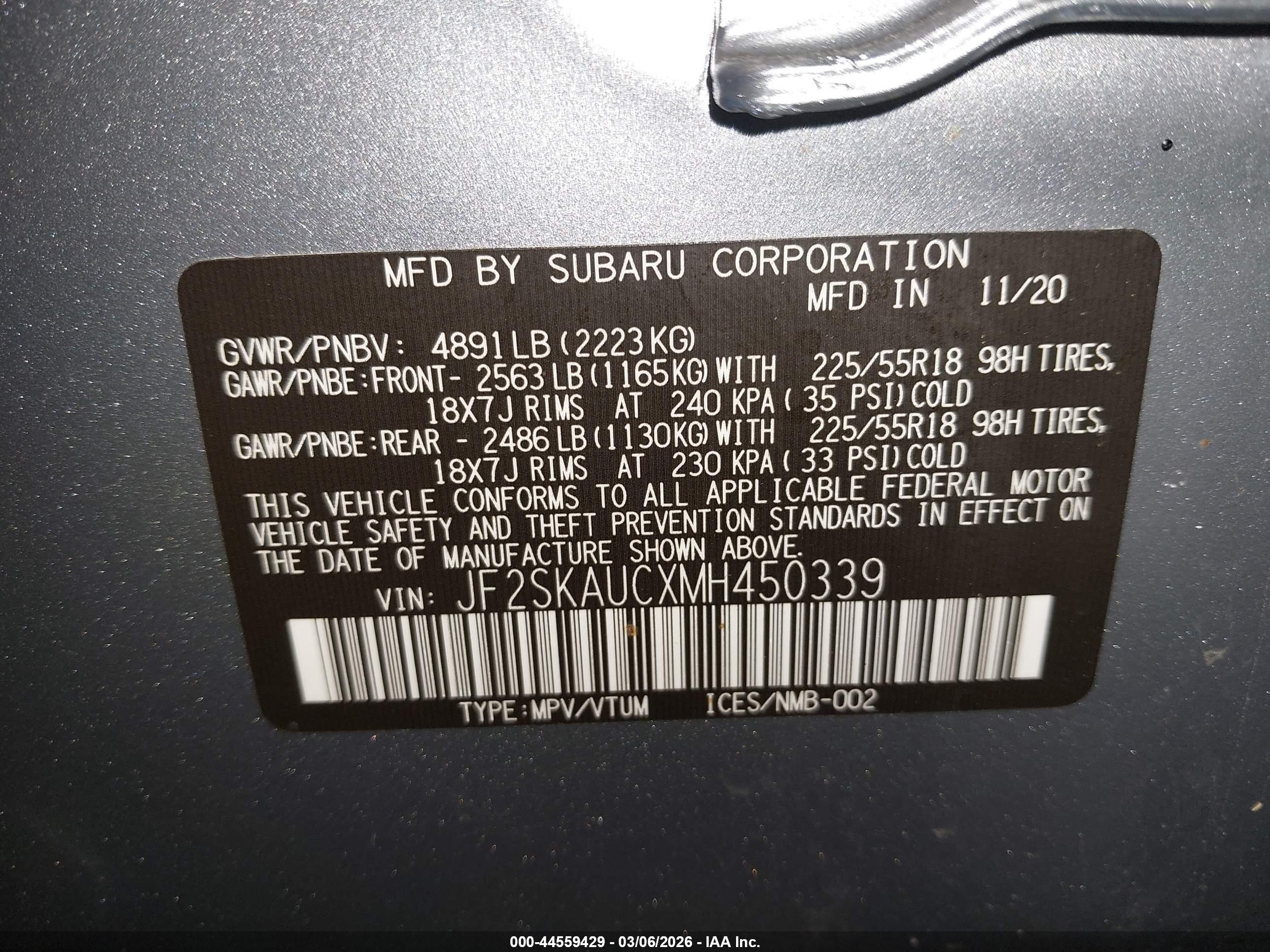 SUBARU FORESTER image 9
