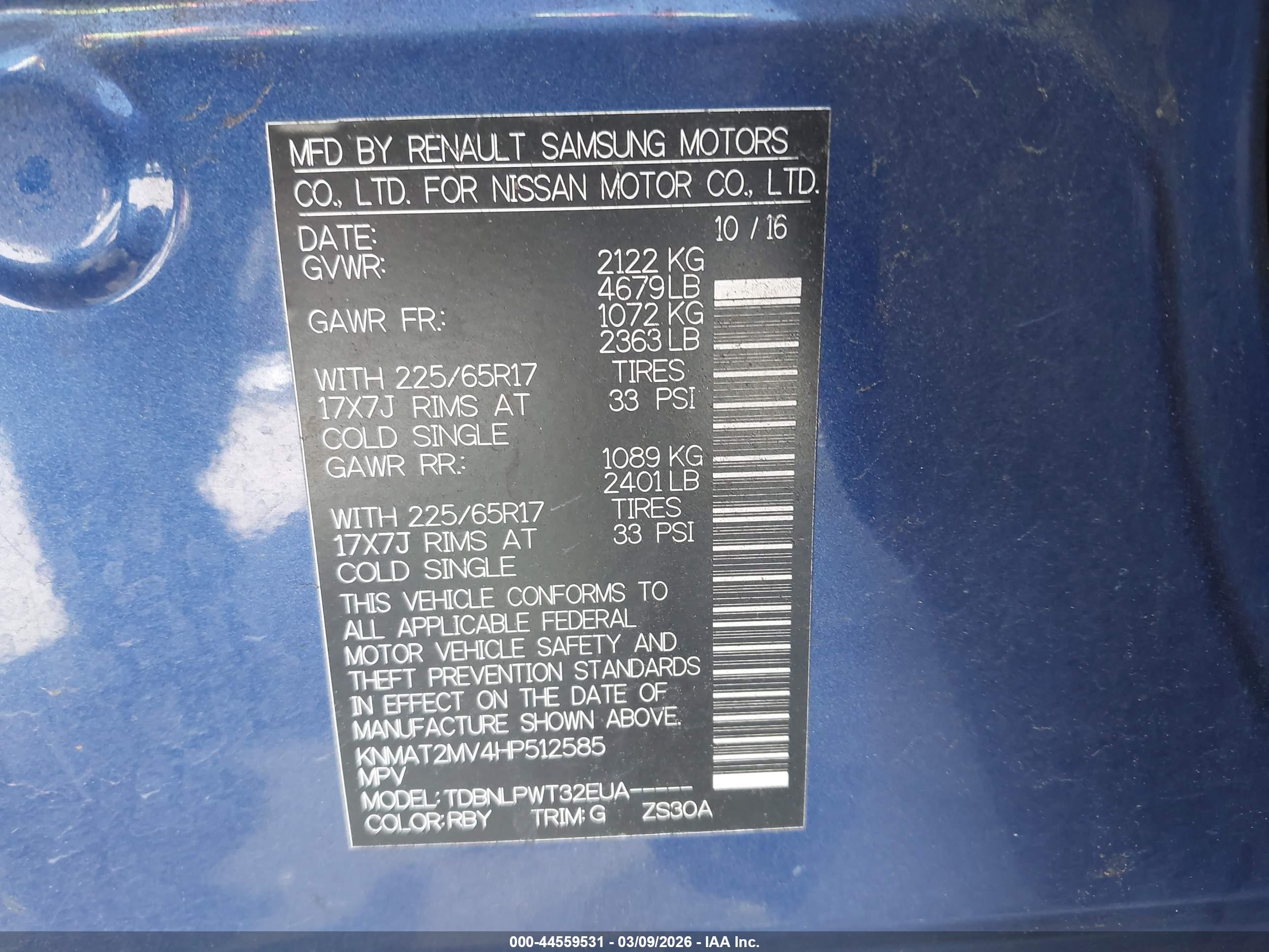 NISSAN ROGUE image 9