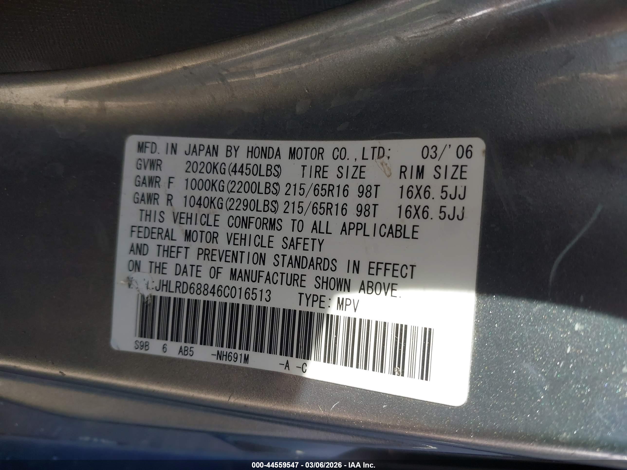 HONDA CR-V image 9