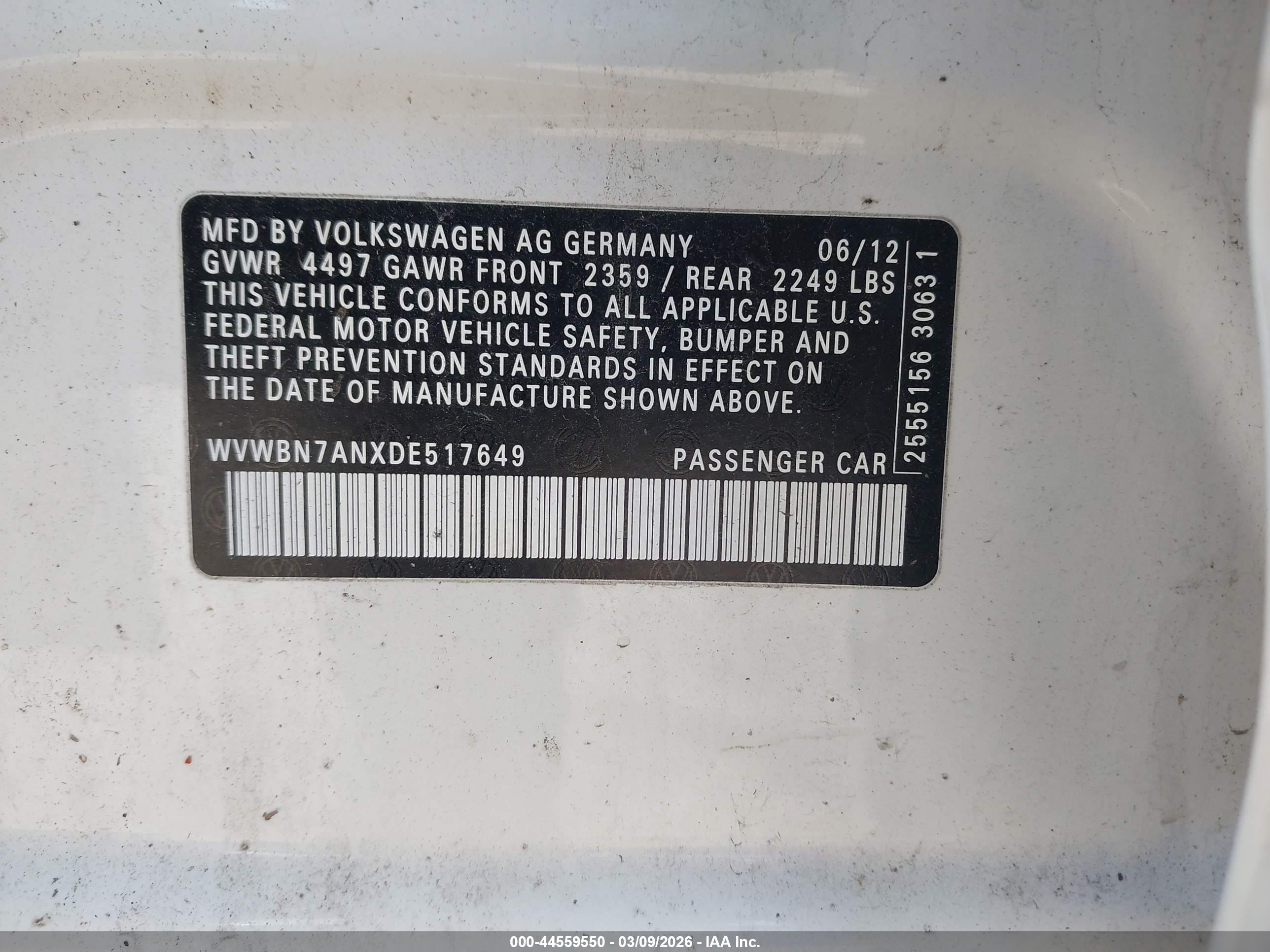 VOLKSWAGEN CC image 9