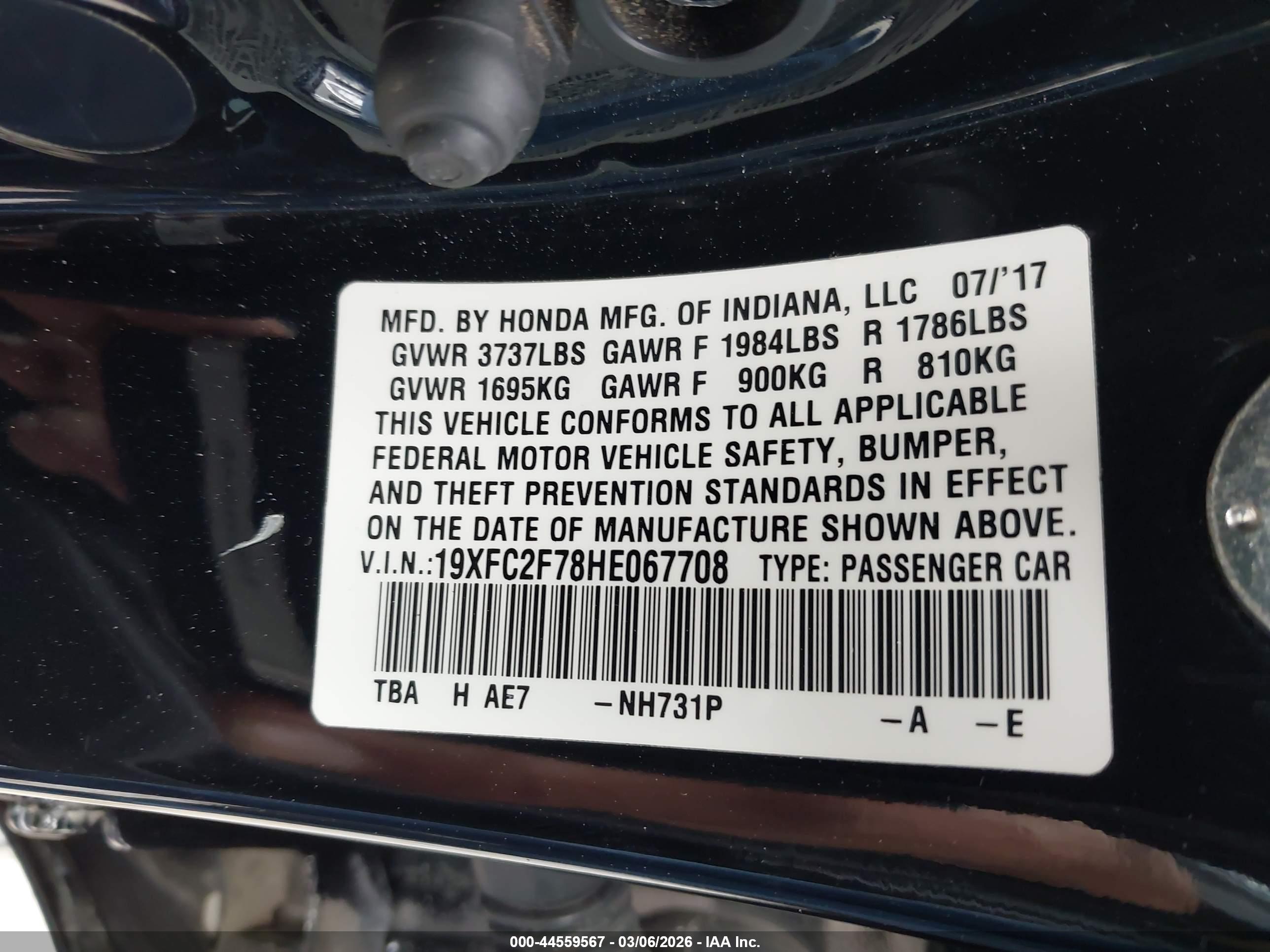 HONDA CIVIC image 9